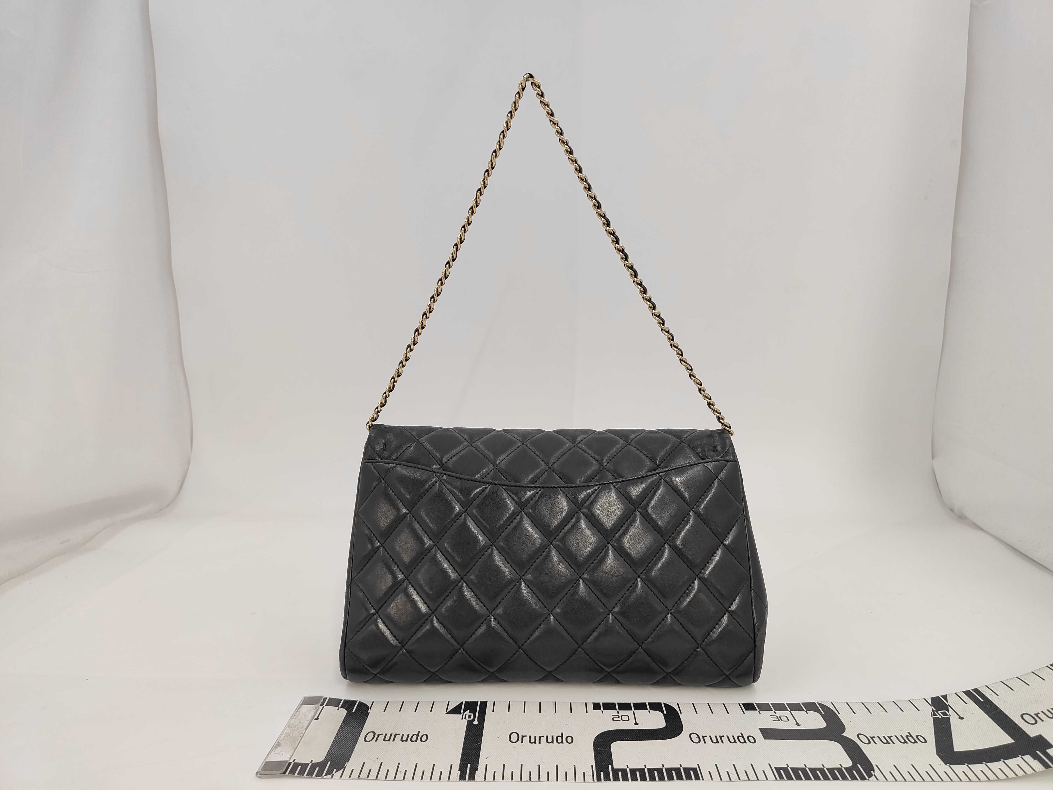 Matelassé Lambskin Chain Shoulder Bag (Serial No. 15) — view 2