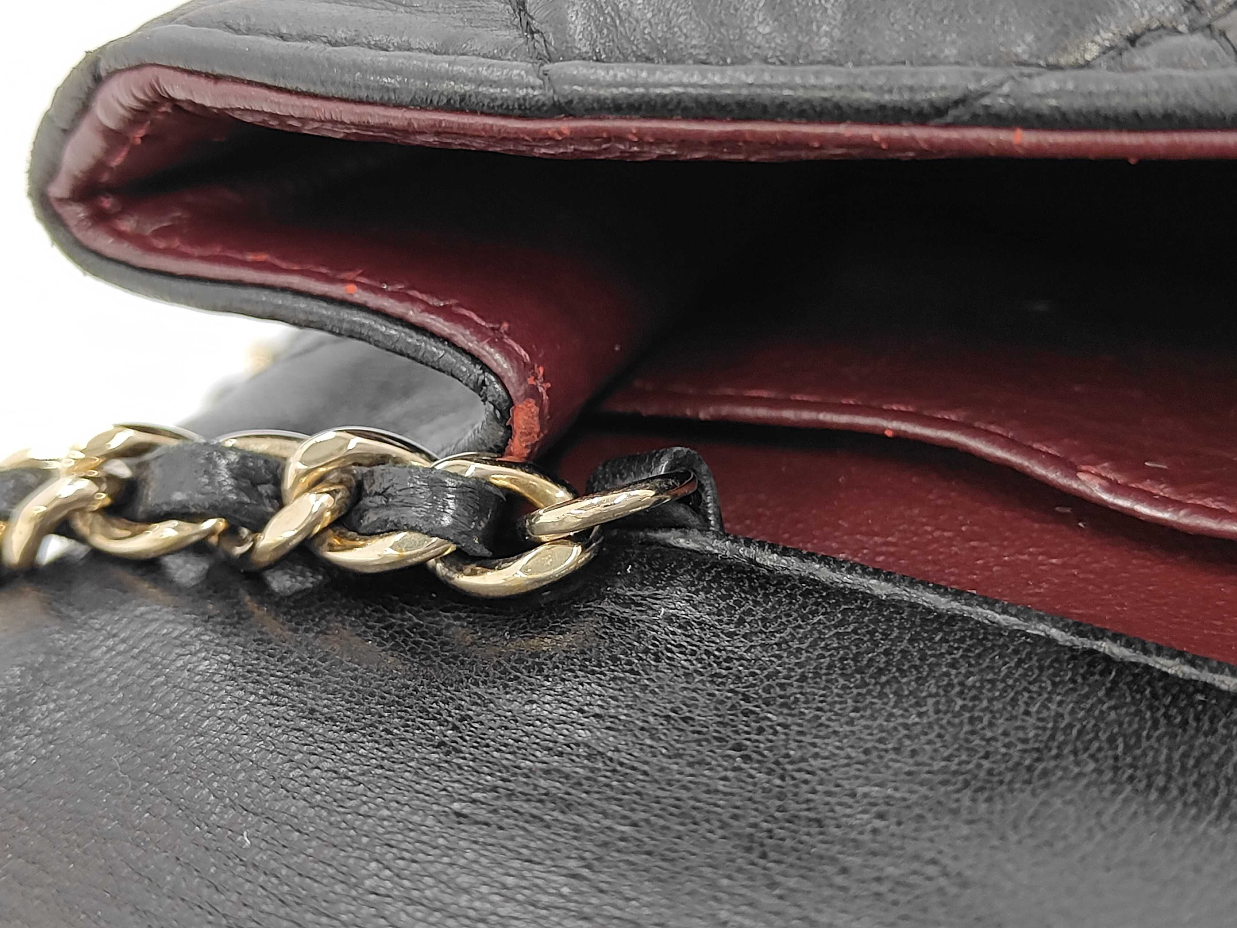 Matelassé Lambskin Chain Shoulder Bag (Serial No. 15) — view 11