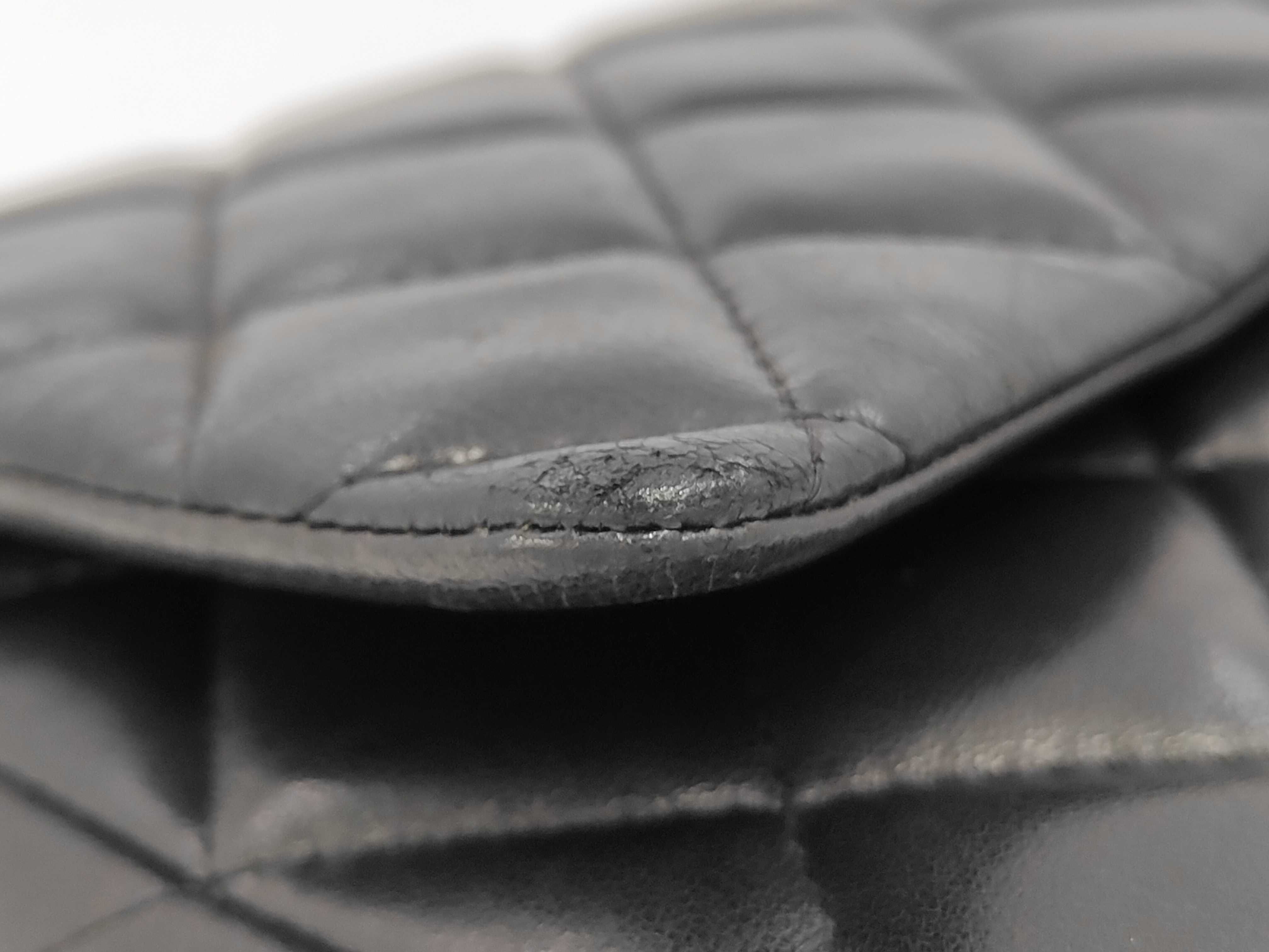 Matelassé Lambskin Chain Shoulder Bag (Serial No. 15) — view 8