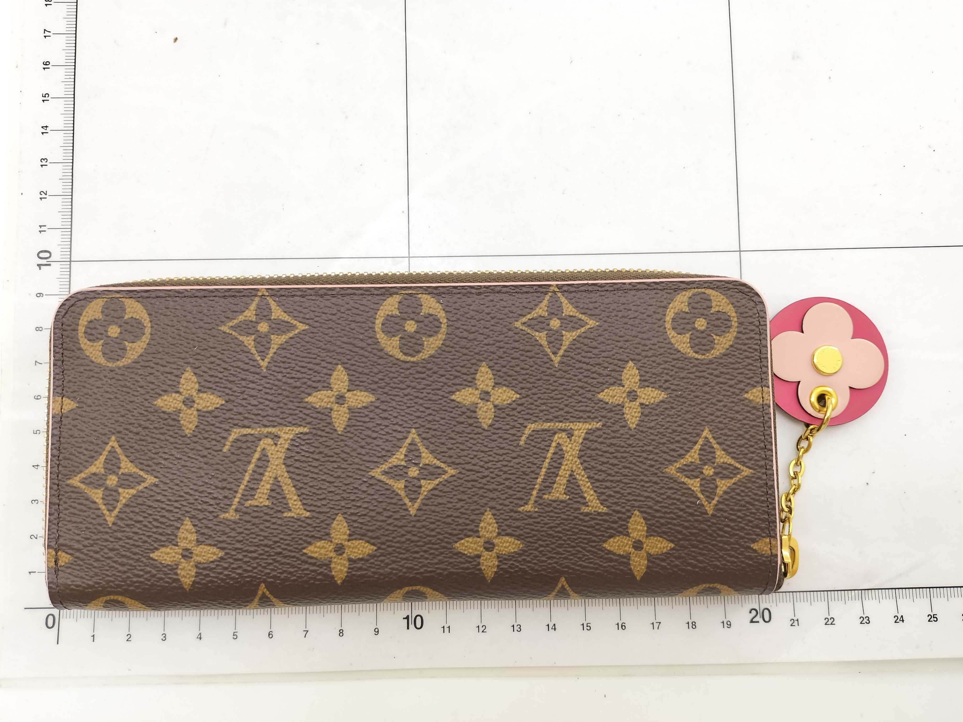 Monogram Portefeuille Clemence Flower Fuchsia Wallet — view 2