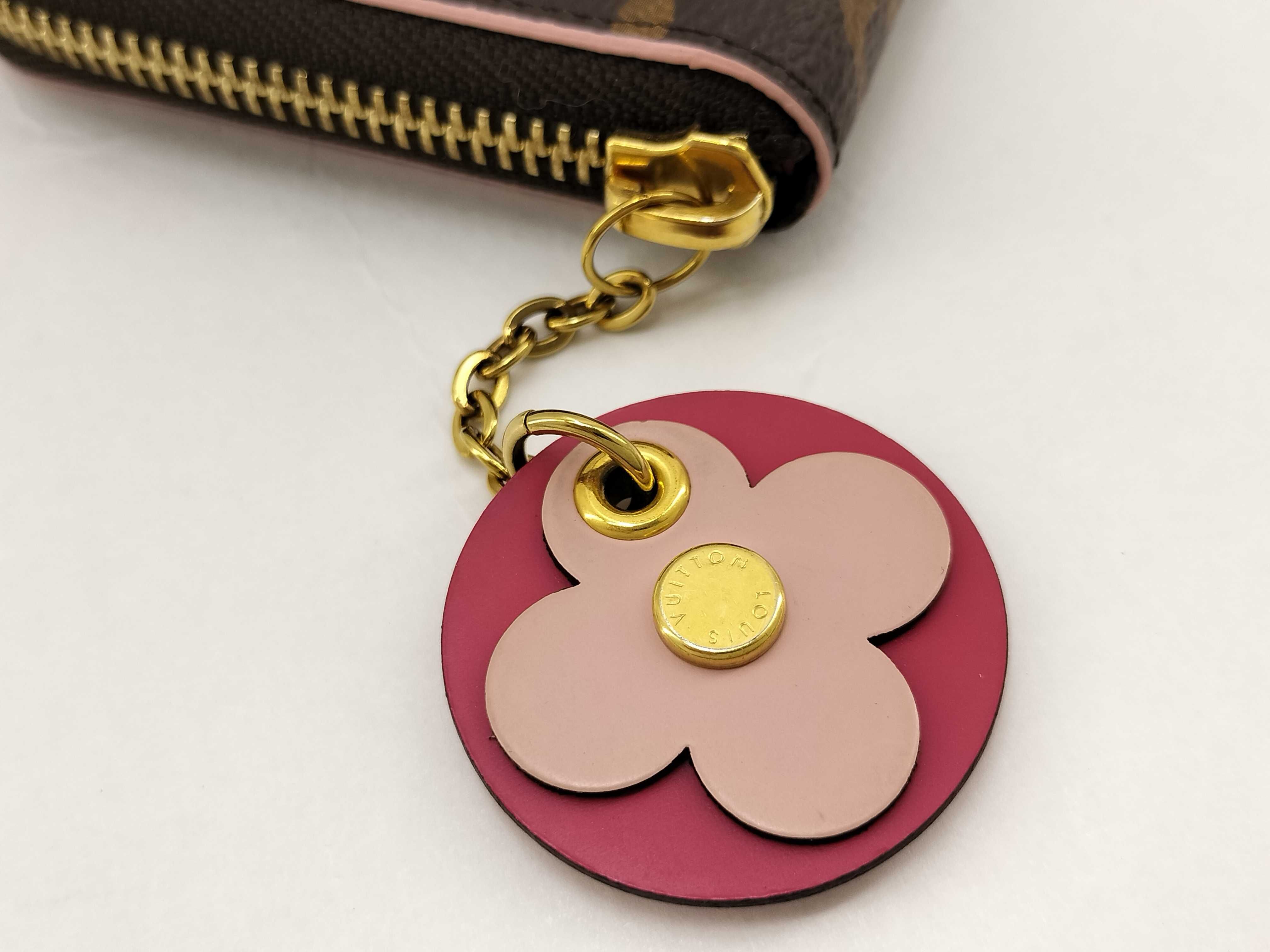 Monogram Portefeuille Clemence Flower Fuchsia Wallet — view 14