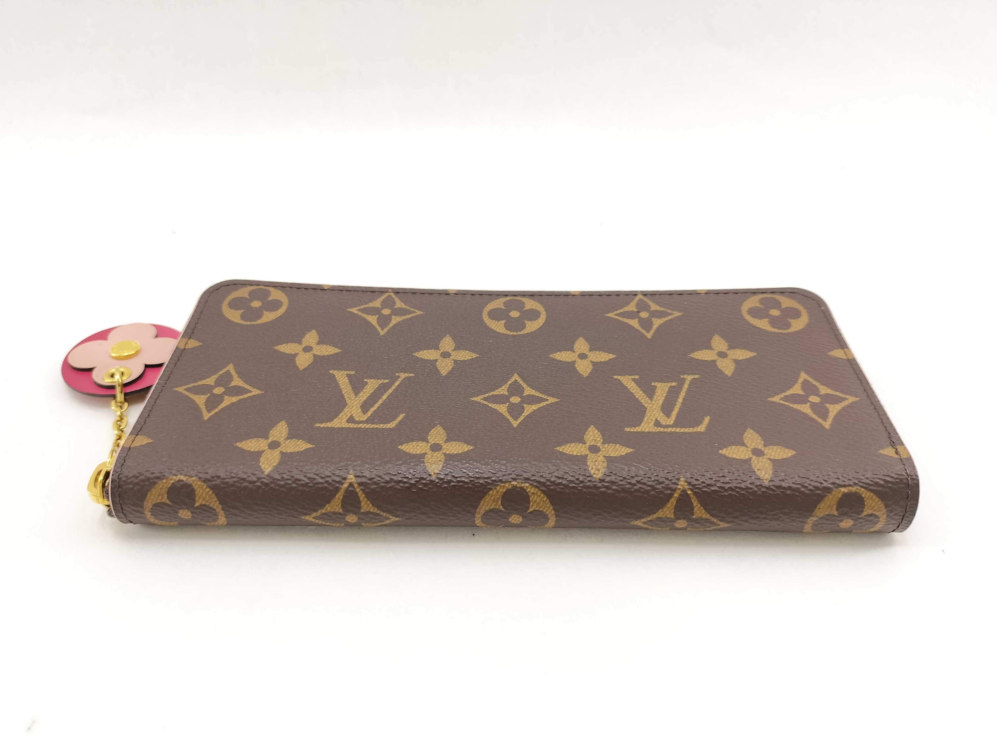 Monogram Portefeuille Clemence Flower Fuchsia Wallet — view 5