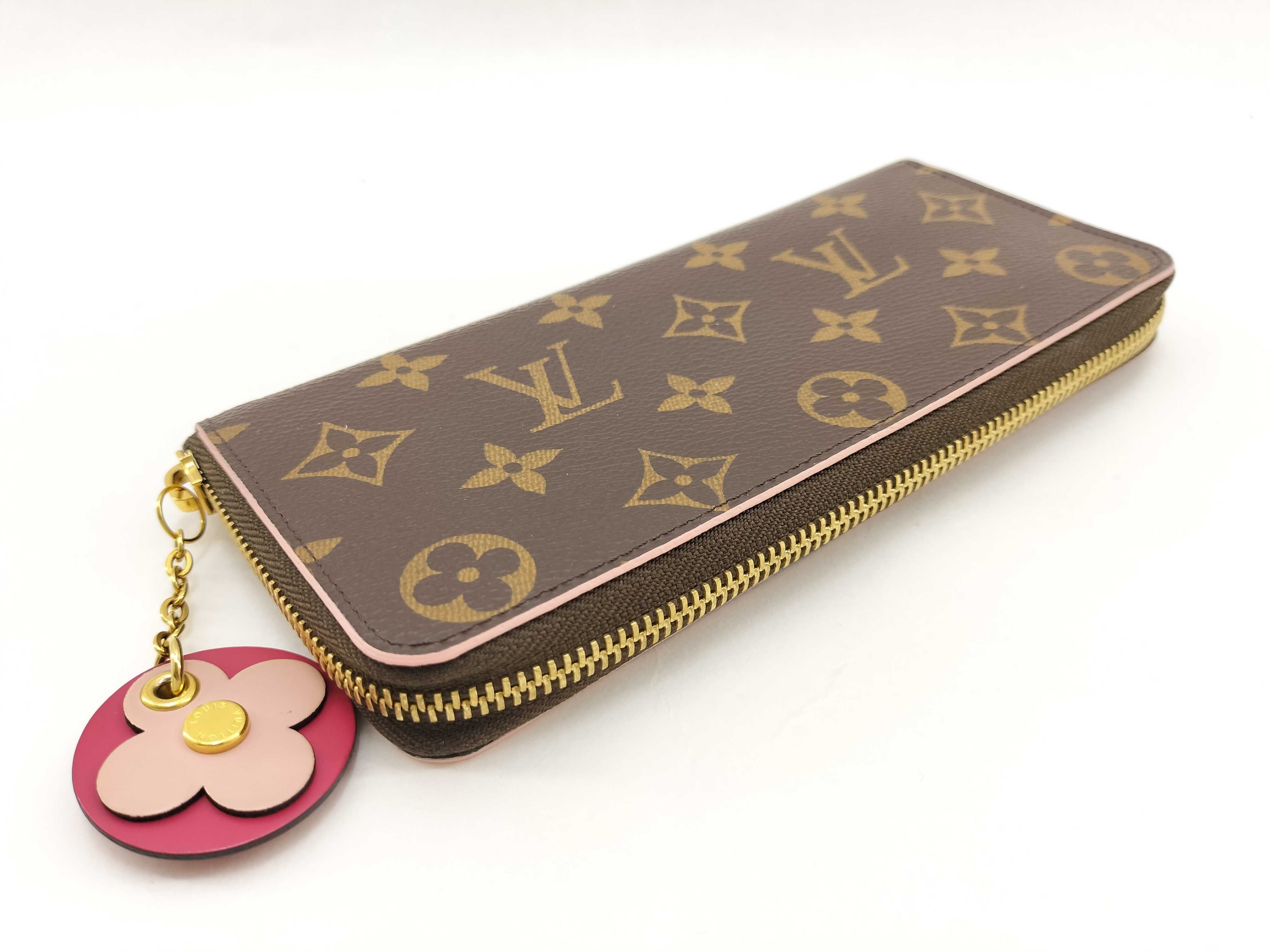 Monogram Portefeuille Clemence Flower Fuchsia Wallet — view 7