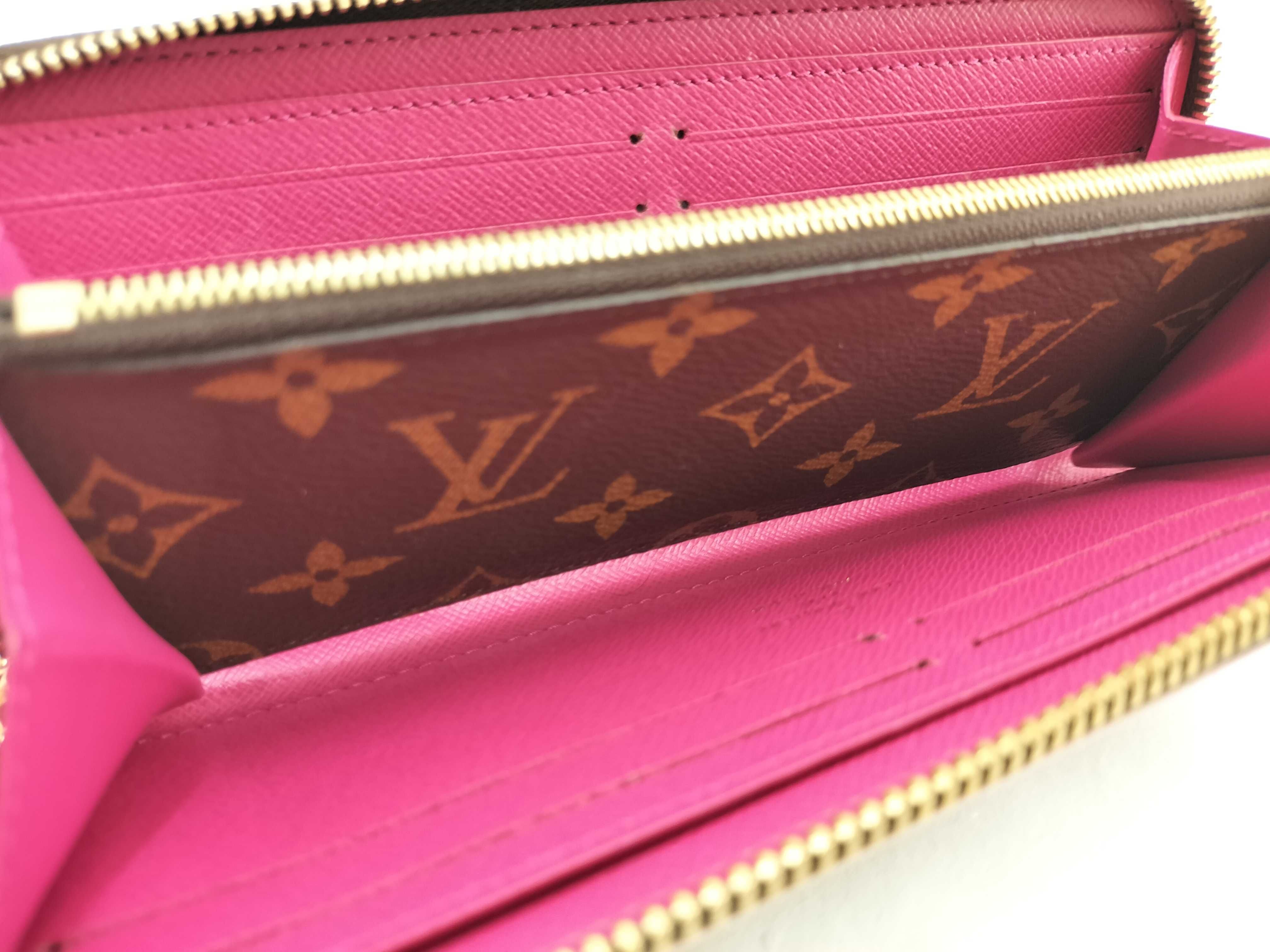 Monogram Portefeuille Clemence Flower Fuchsia Wallet — view 9