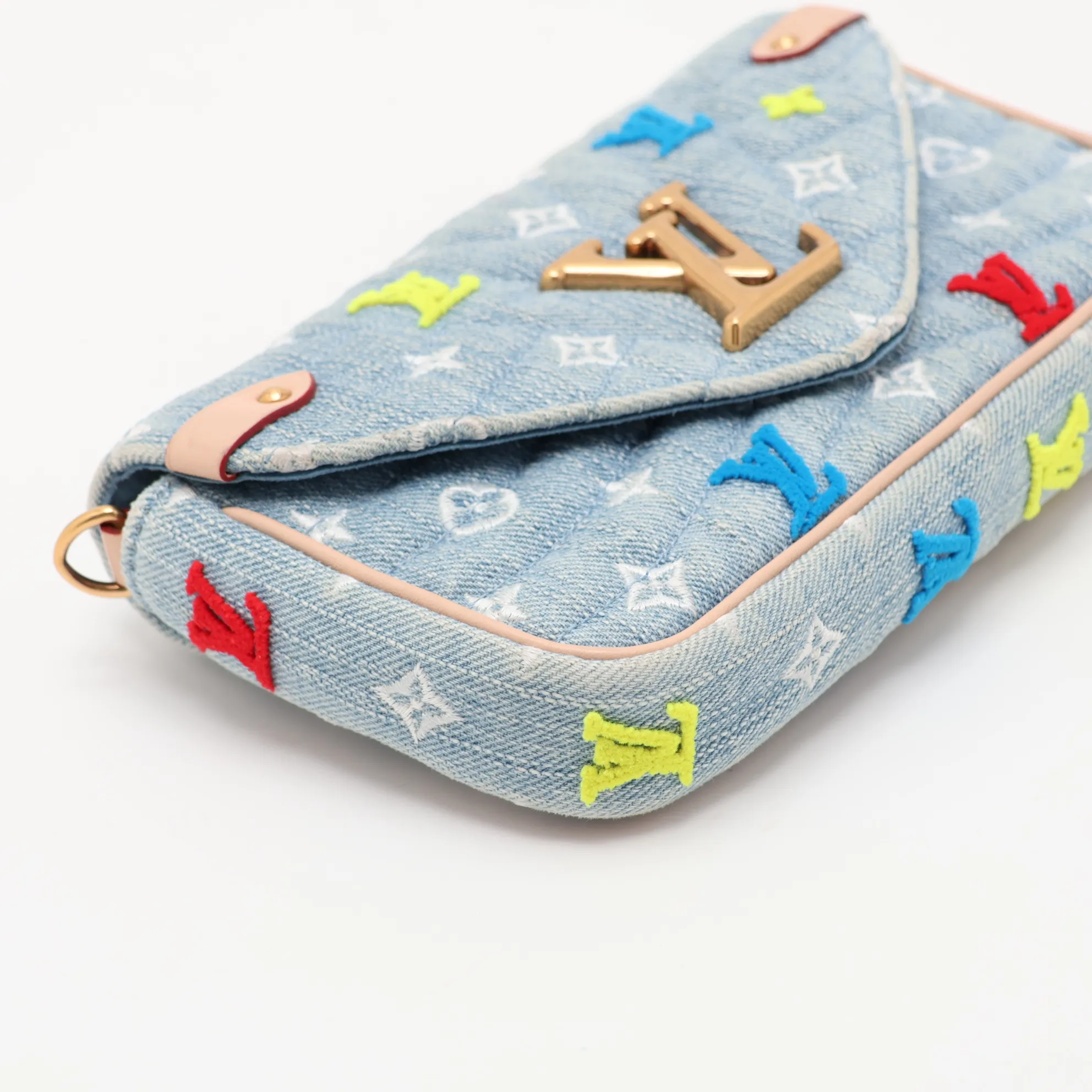 New Wave Pochette Chain M67531 TJ0189 Blue (RFID detected) — view 4