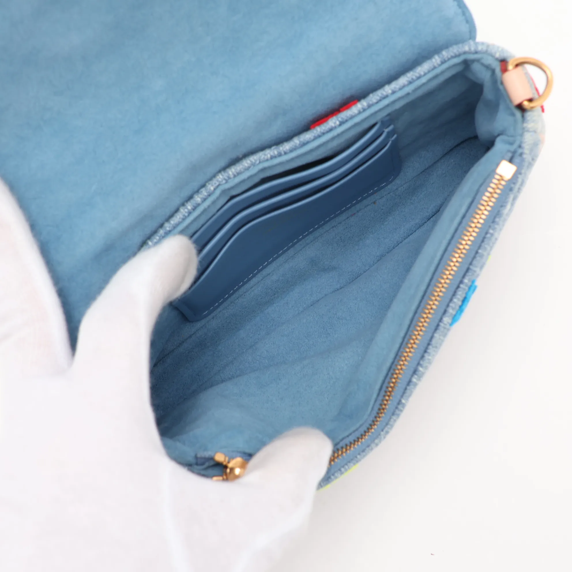 New Wave Pochette Chain M67531 TJ0189 Blue (RFID detected) — view 6