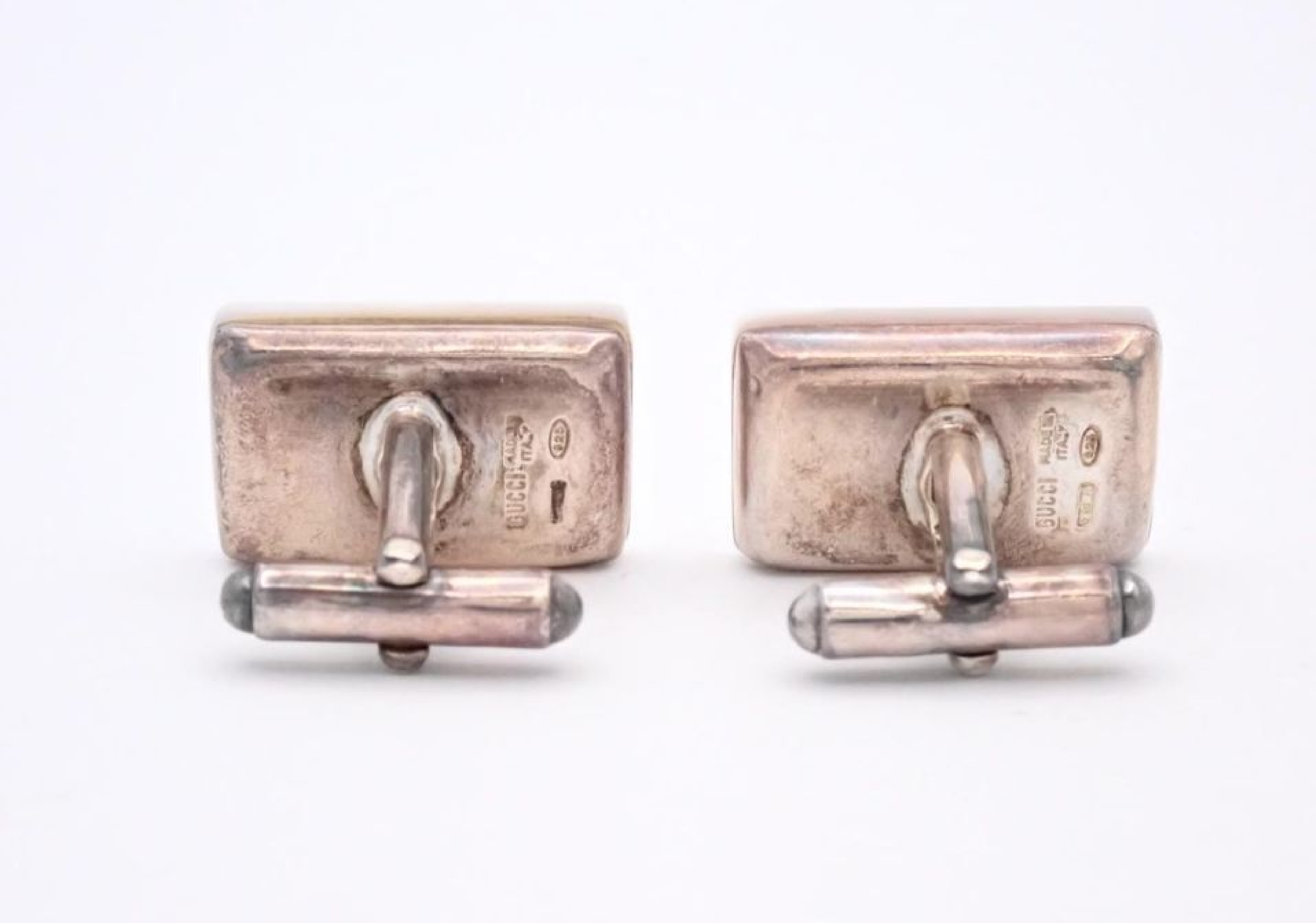 SV925 16.4g Shell Cufflinks & Tie Clip — view 2