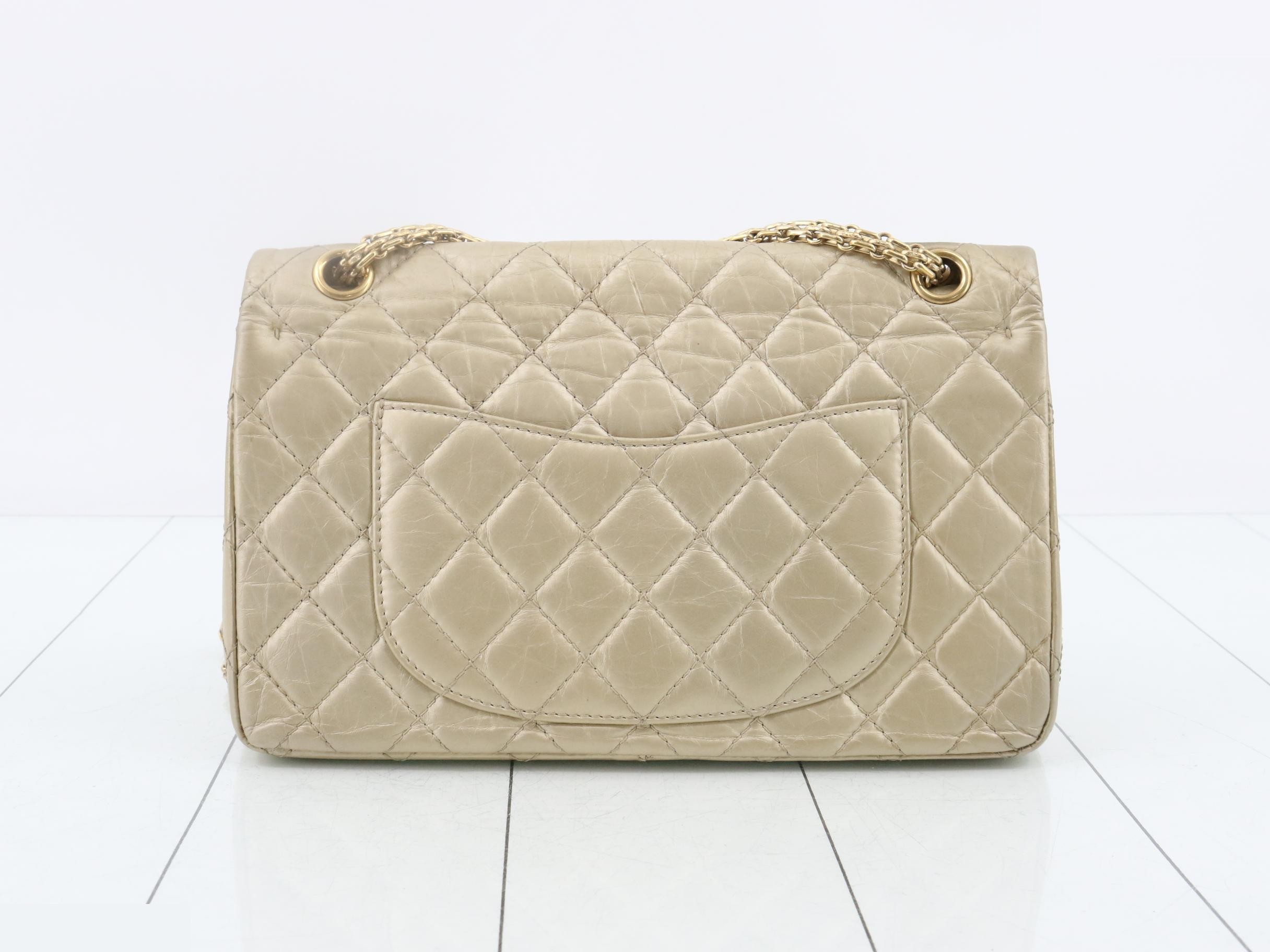 2.55 Leather Double Flap Double Chain Shoulder Bag — view 2