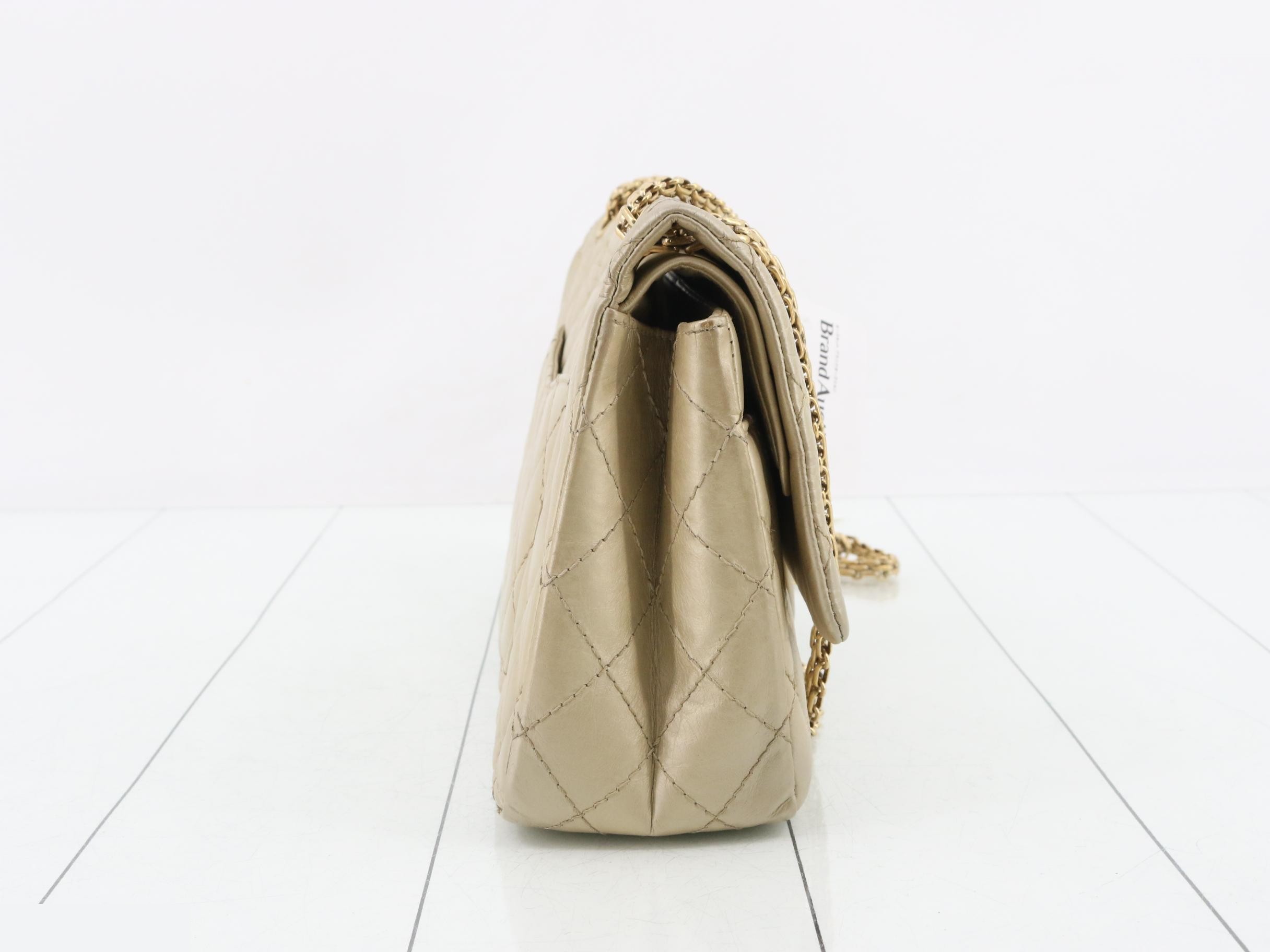 2.55 Leather Double Flap Double Chain Shoulder Bag — view 4