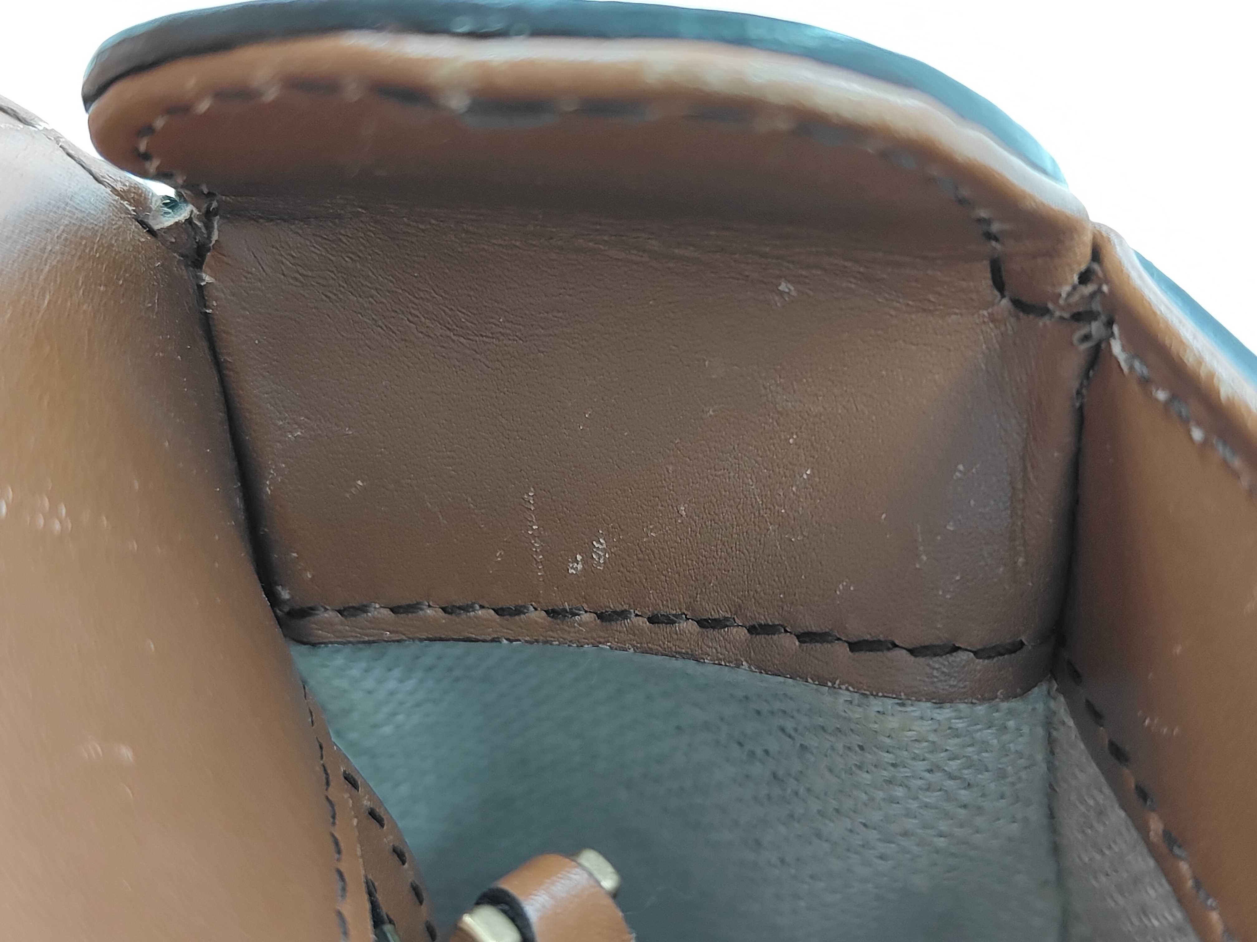 GG Canvas Gucci GG Canvas Horsebit Canvas Leather Shoulder Bag Brown 383848 Shoulder Bag — view 10