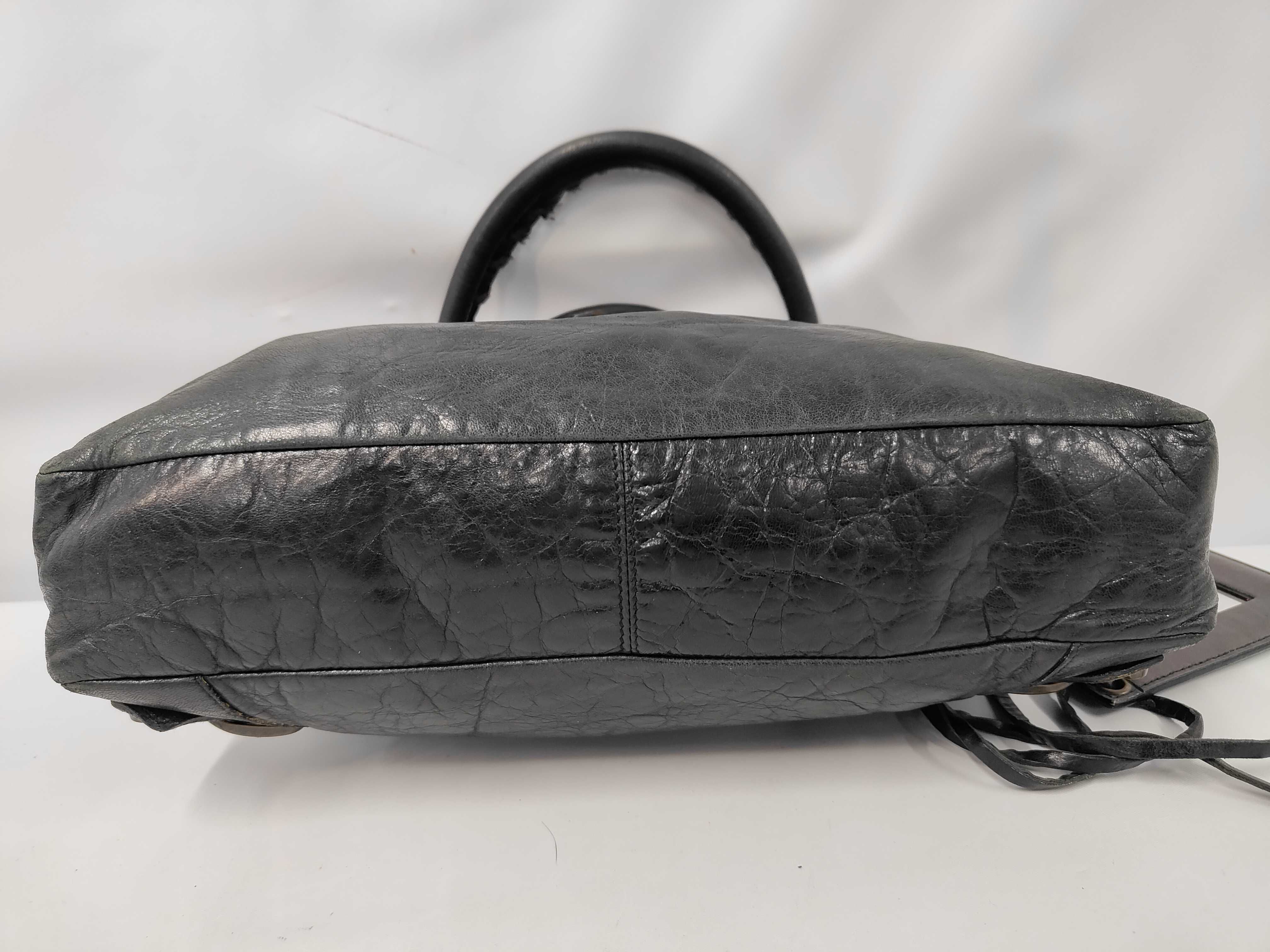 City Black Leather Handbag — view 3
