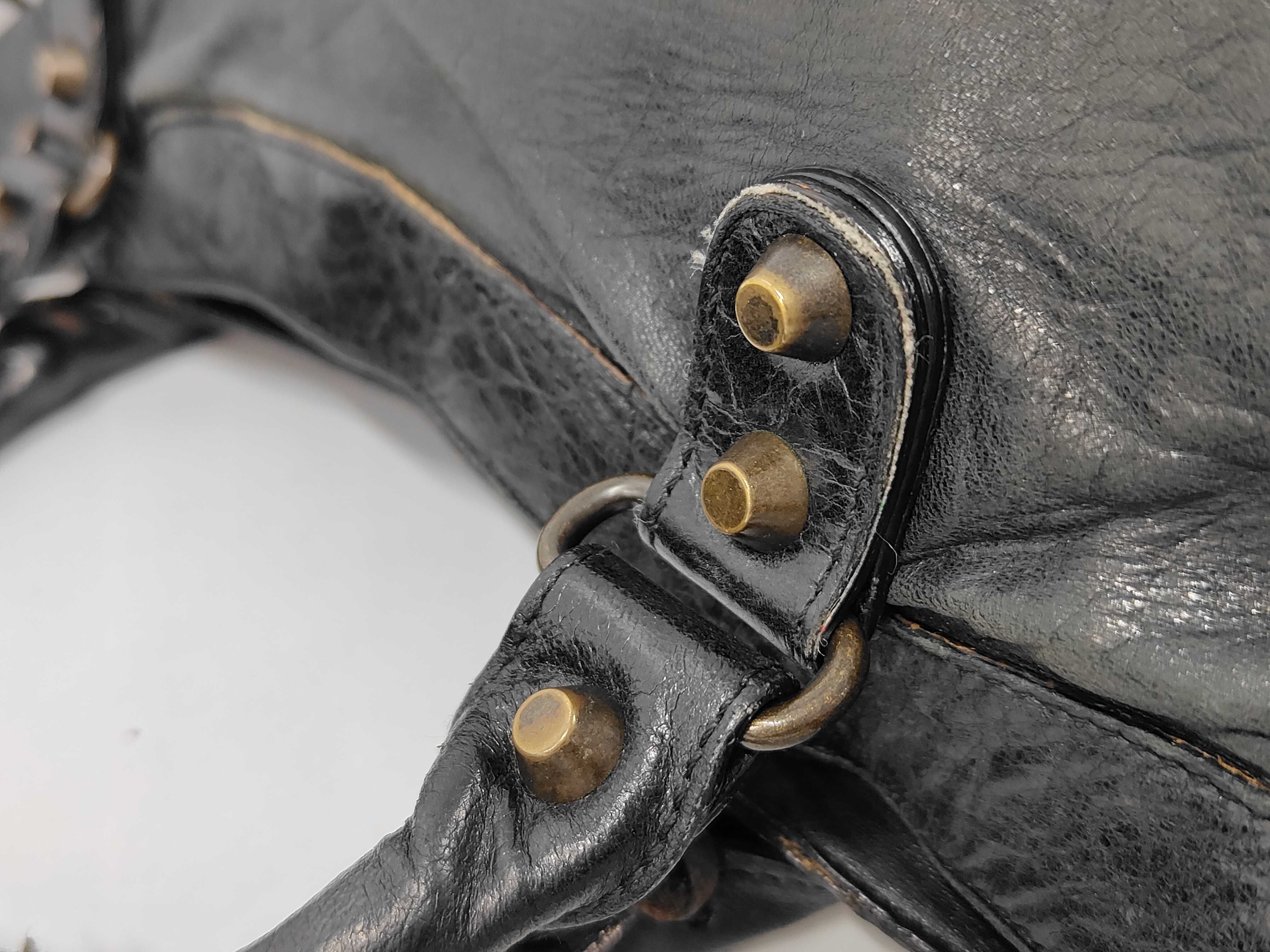 City Black Leather Handbag — view 6