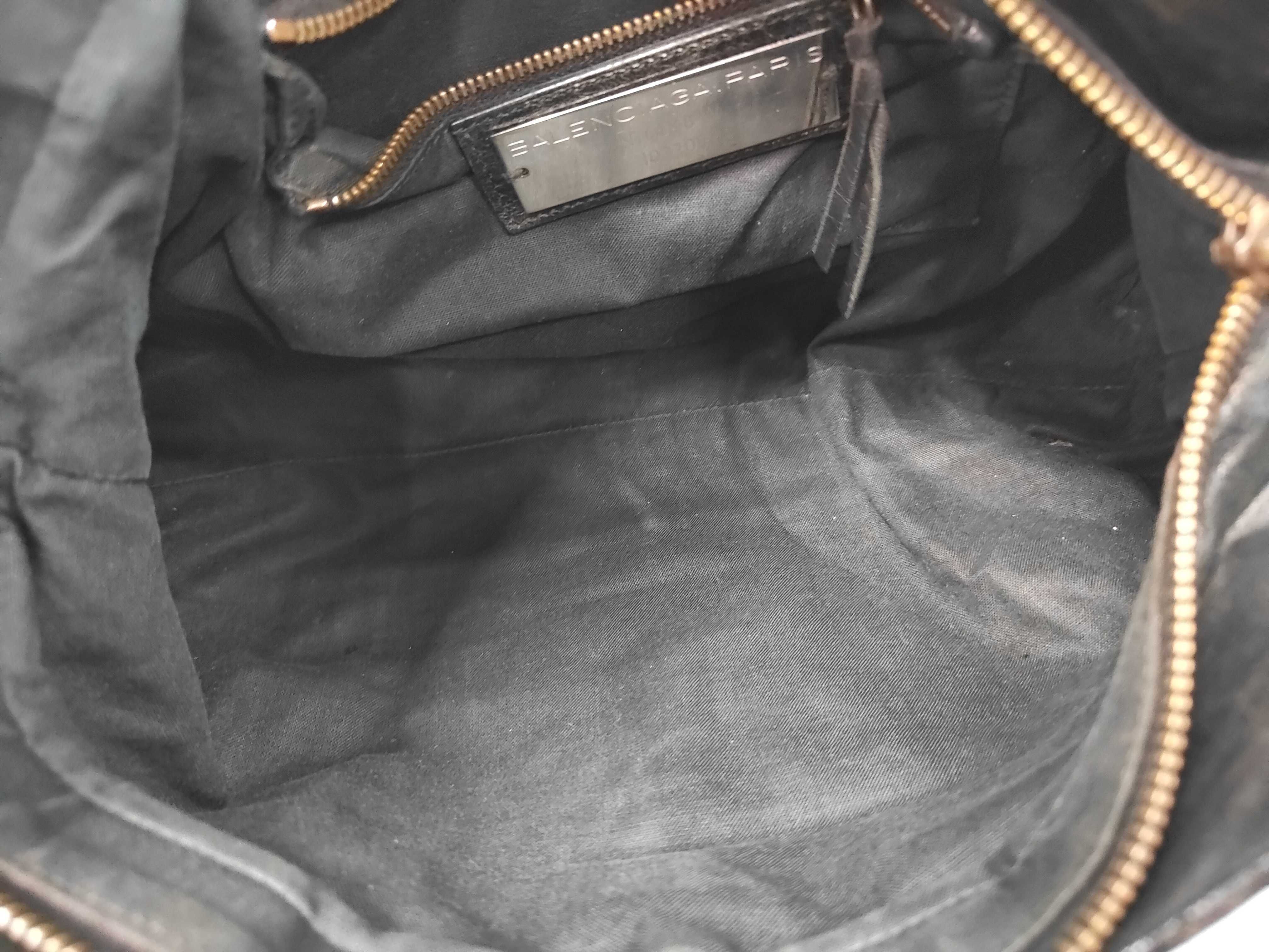 City Black Leather Handbag — view 9