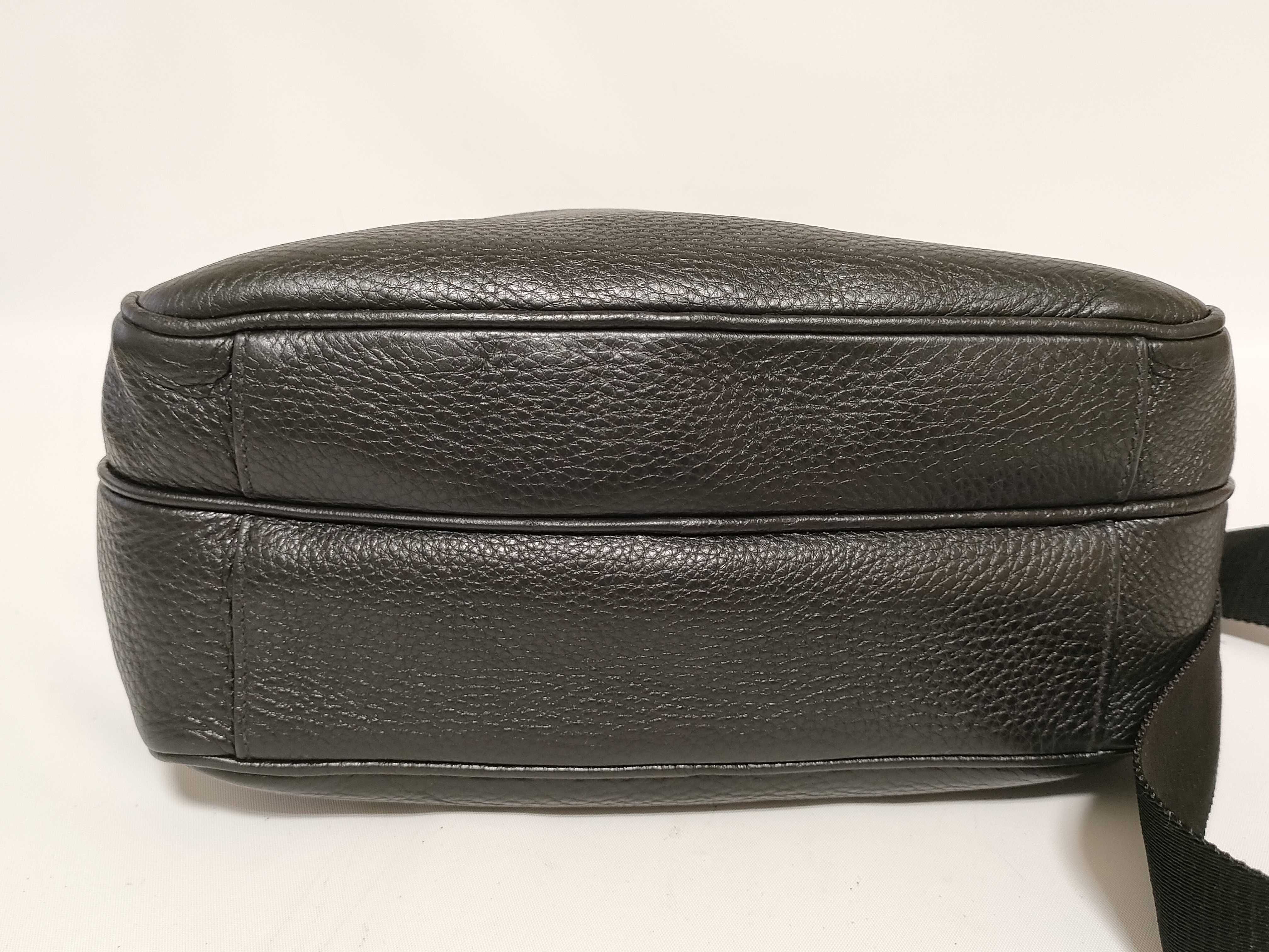 Calfskin Black Shoulder Bag — view 8