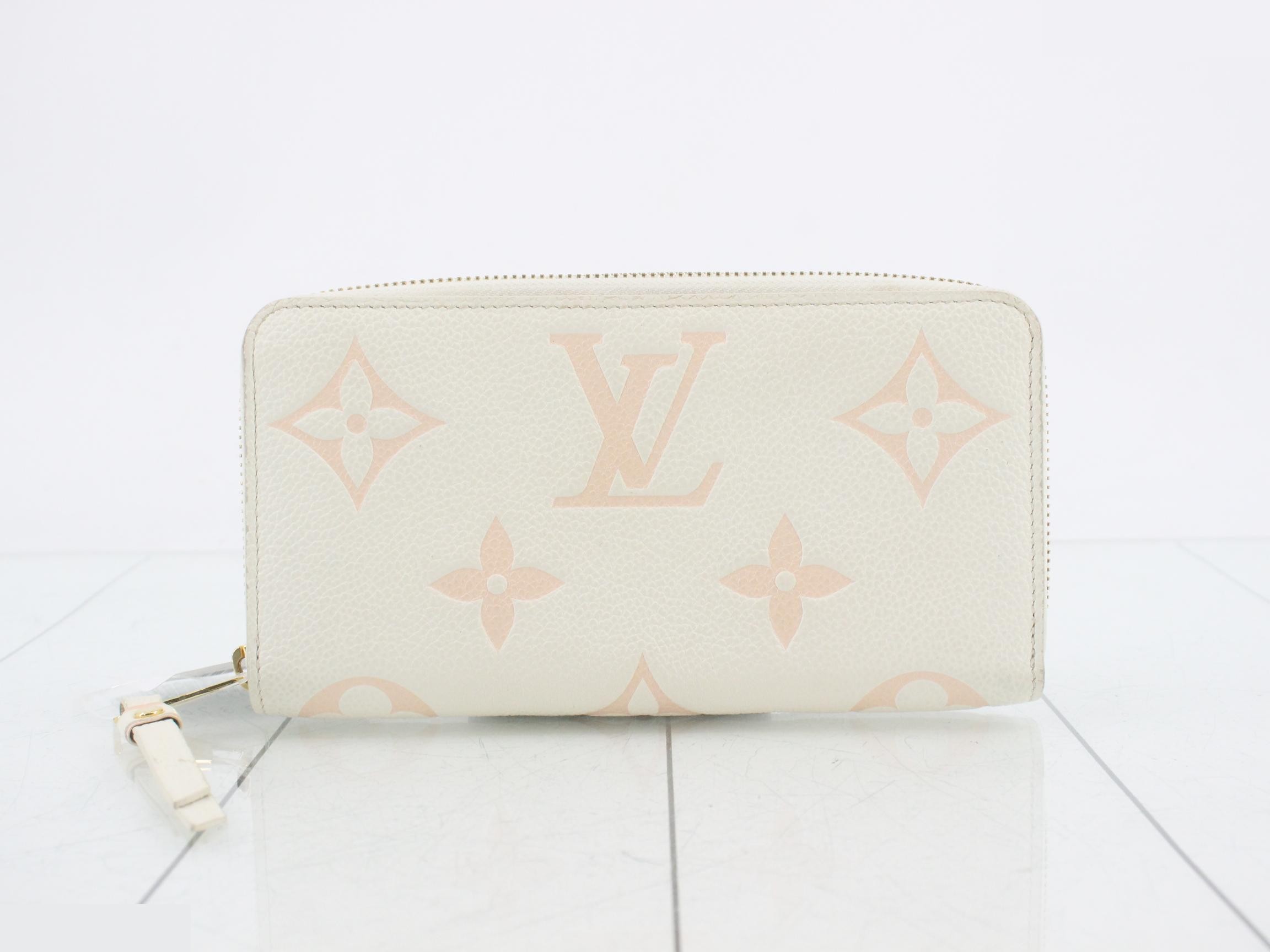 Zippy Wallet, Bicolor Monogram Empreinte, RFID Detector