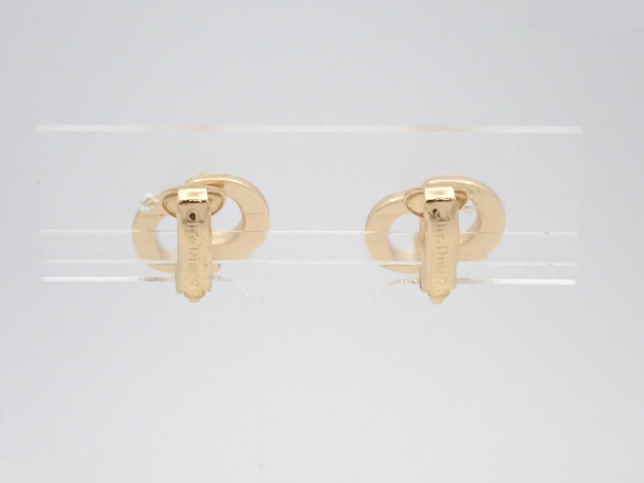 earrings, gold — view 2