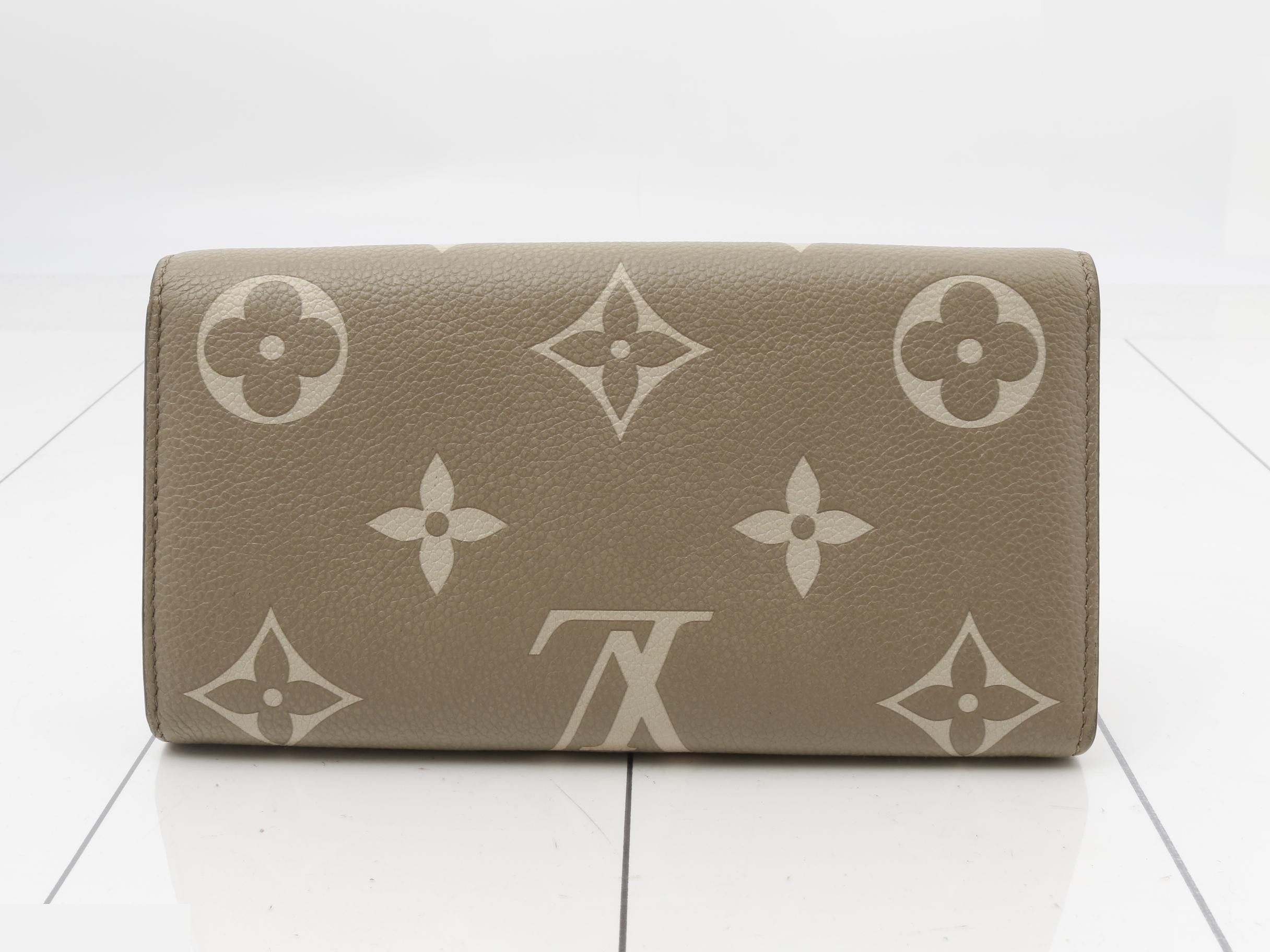 Empreinte Portefeuille Sarah NM Tourterelle Bicolor RFID — view 2
