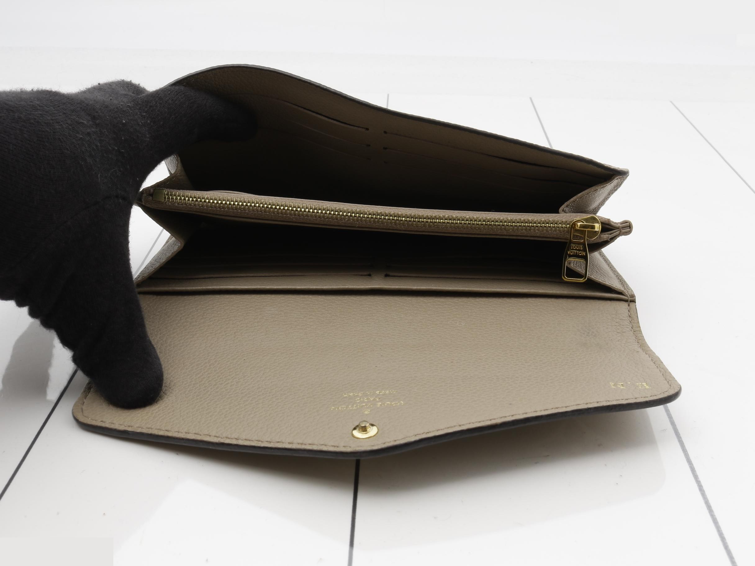 Empreinte Portefeuille Sarah NM Tourterelle Bicolor RFID — view 4