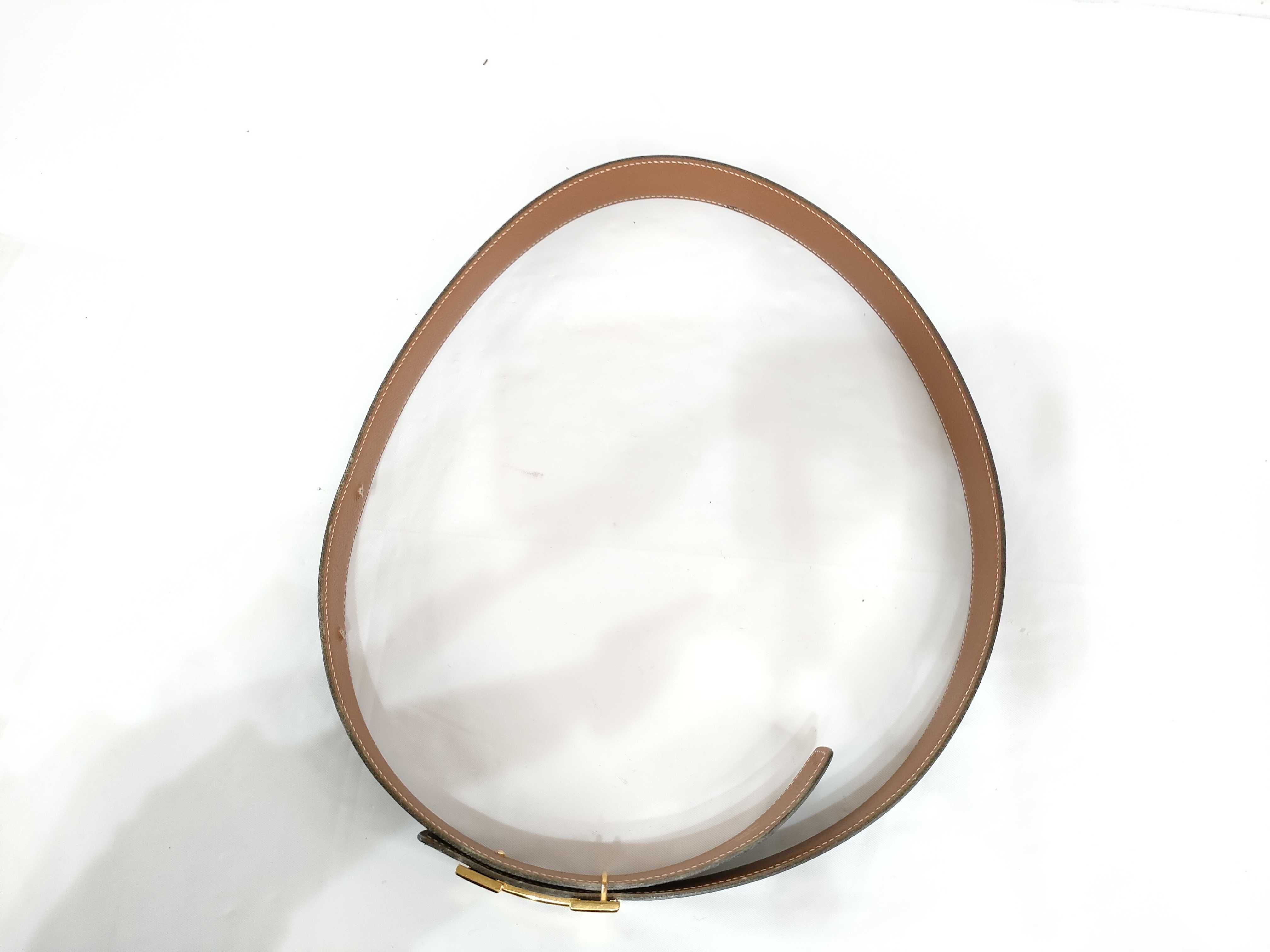 Constance belt with gold hardware and B stamp. — view 8