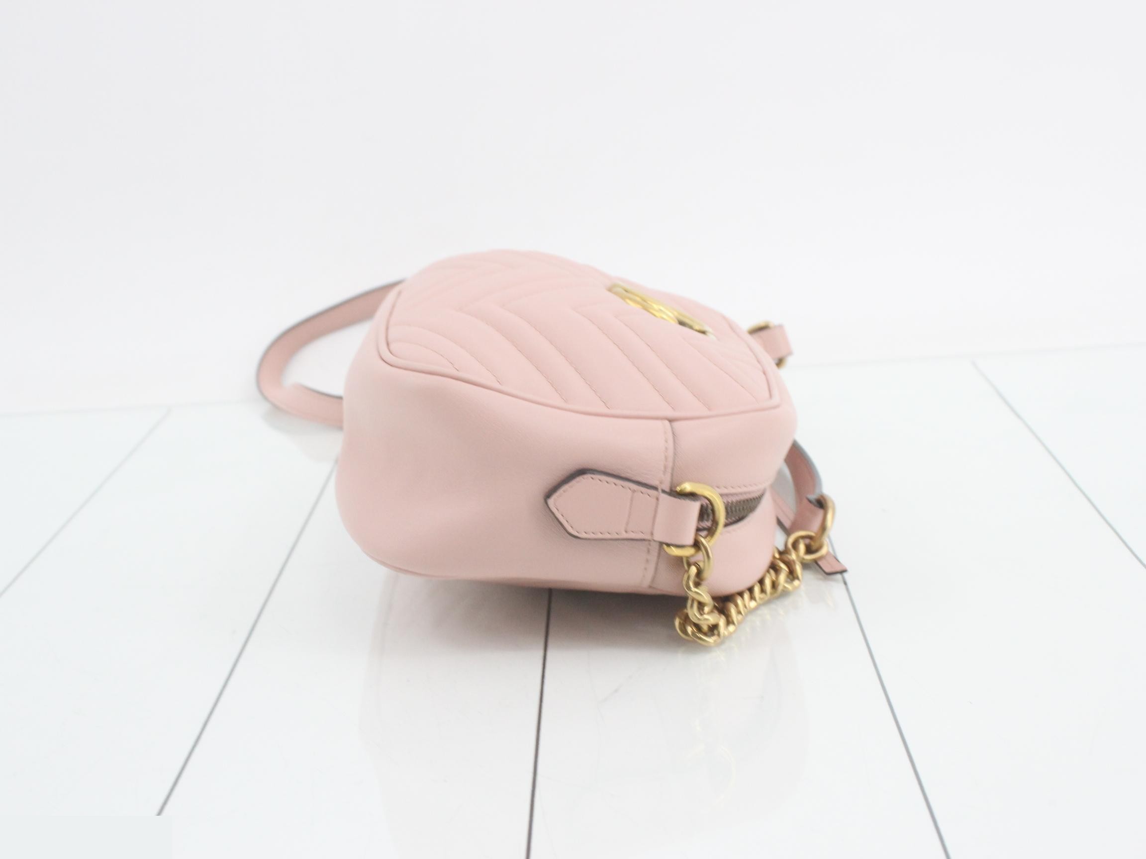 GG Marmont Quilted Shoulder Bag — view 3