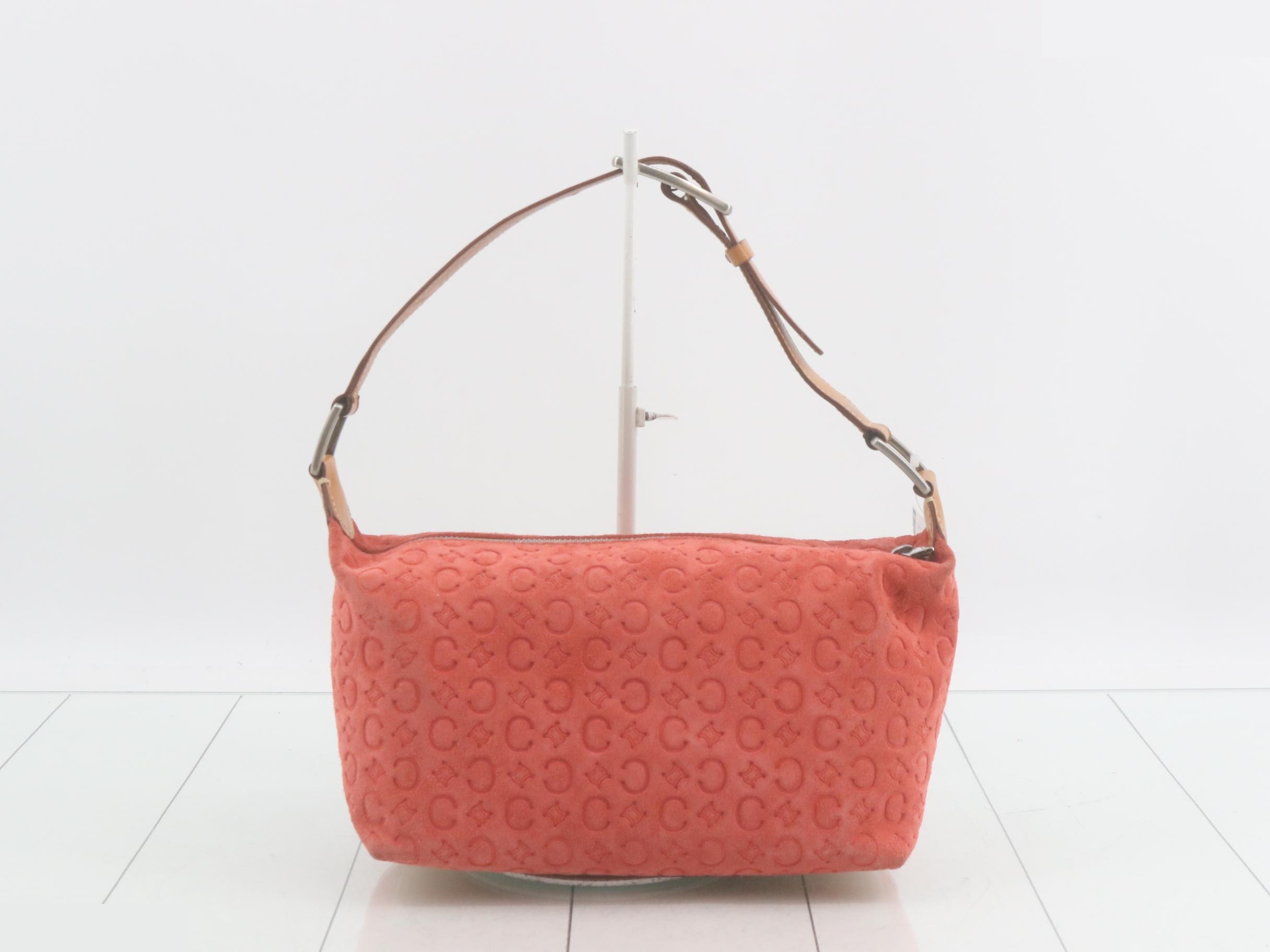 C Macadam Suede Handbag — view 2