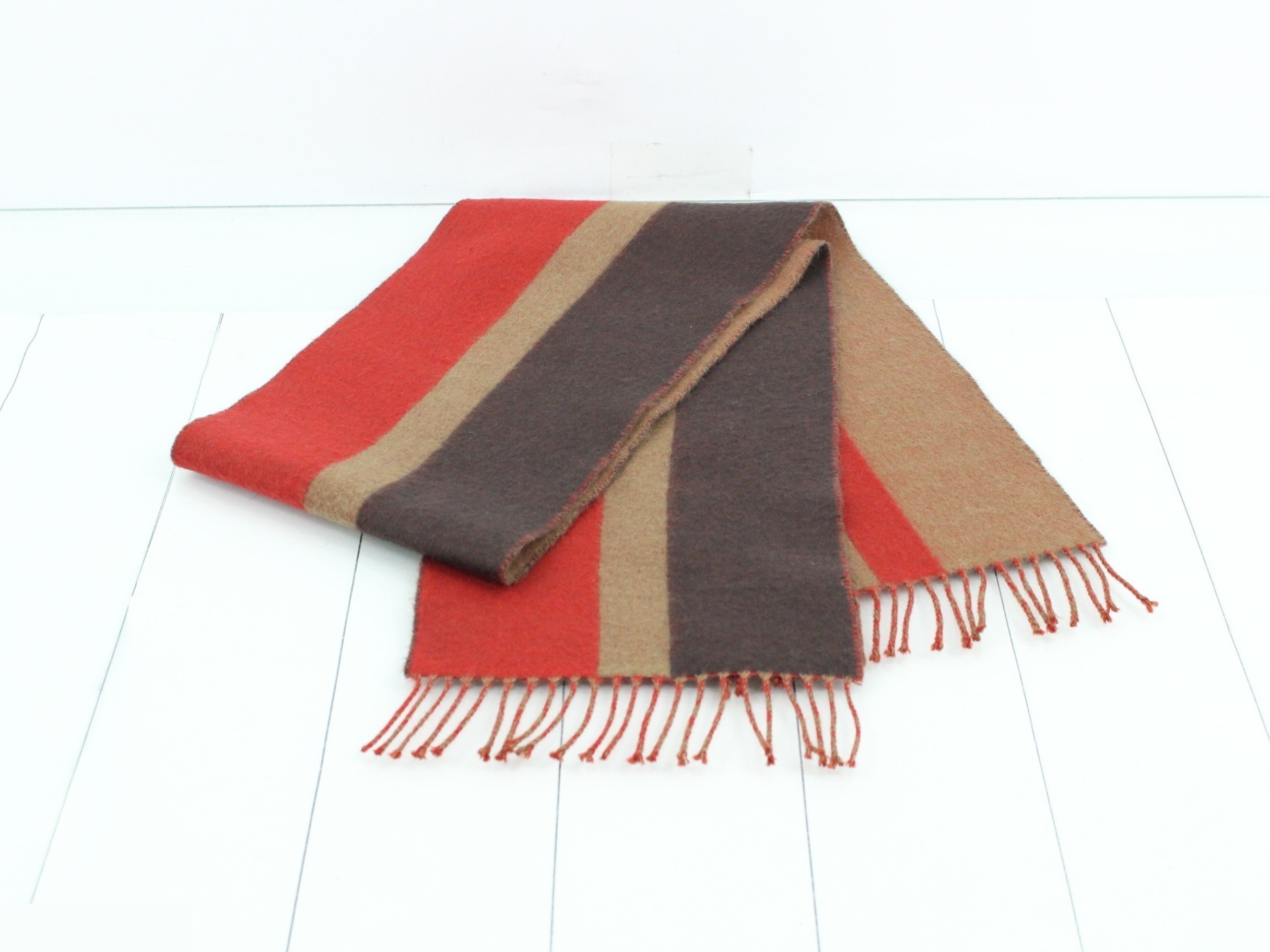 Cashmere scarf, brown — view 3