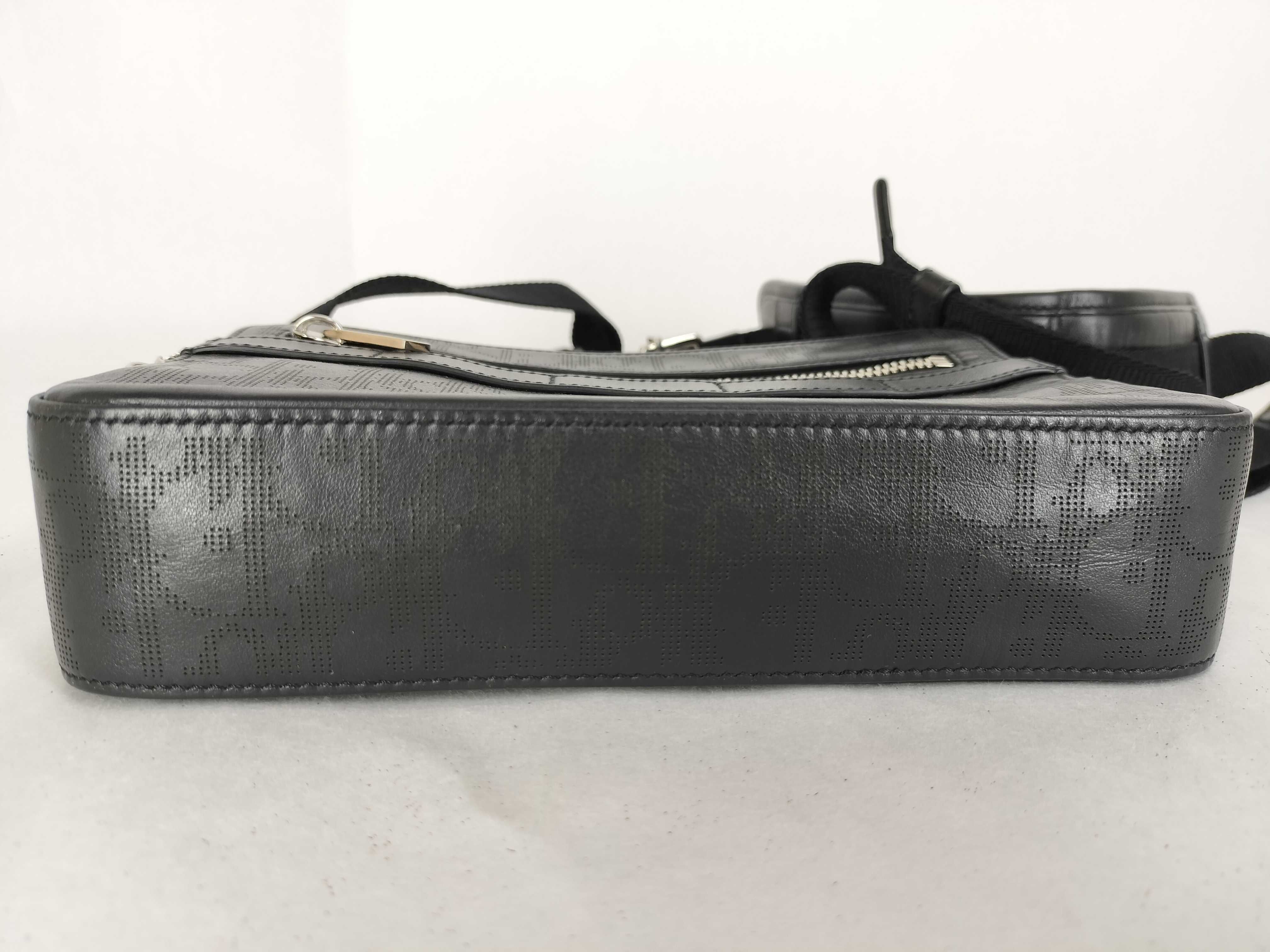 Trotter Christian Dior Safari Oblique Shoulder Bag Black Shoulder Bag — view 8