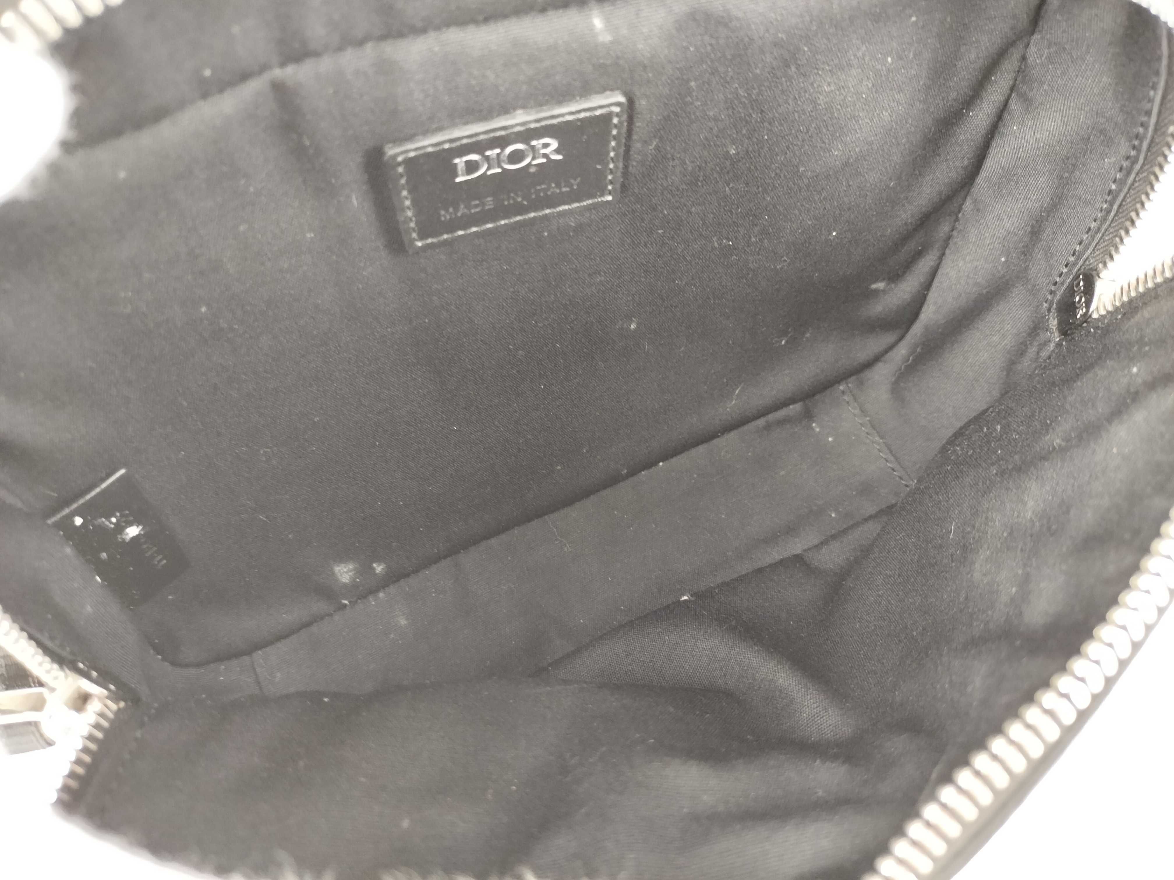 Trotter Christian Dior Safari Oblique Shoulder Bag Black Shoulder Bag — view 10