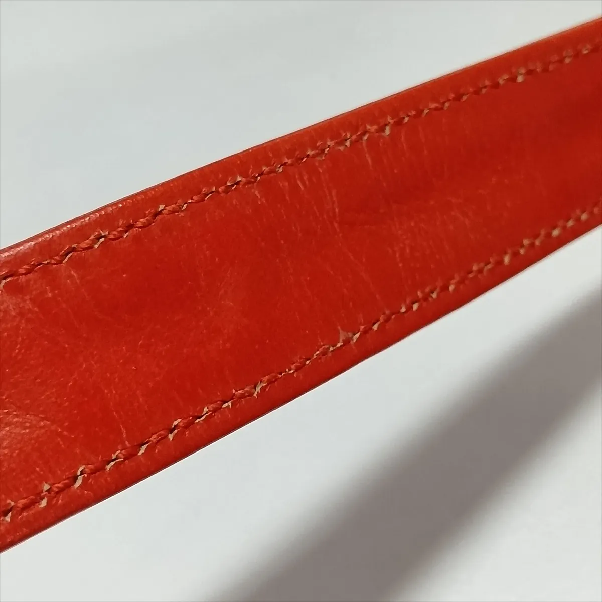 Mamma Bucket 26424 Suede x Leather Shoulder Bag Orange — view 14
