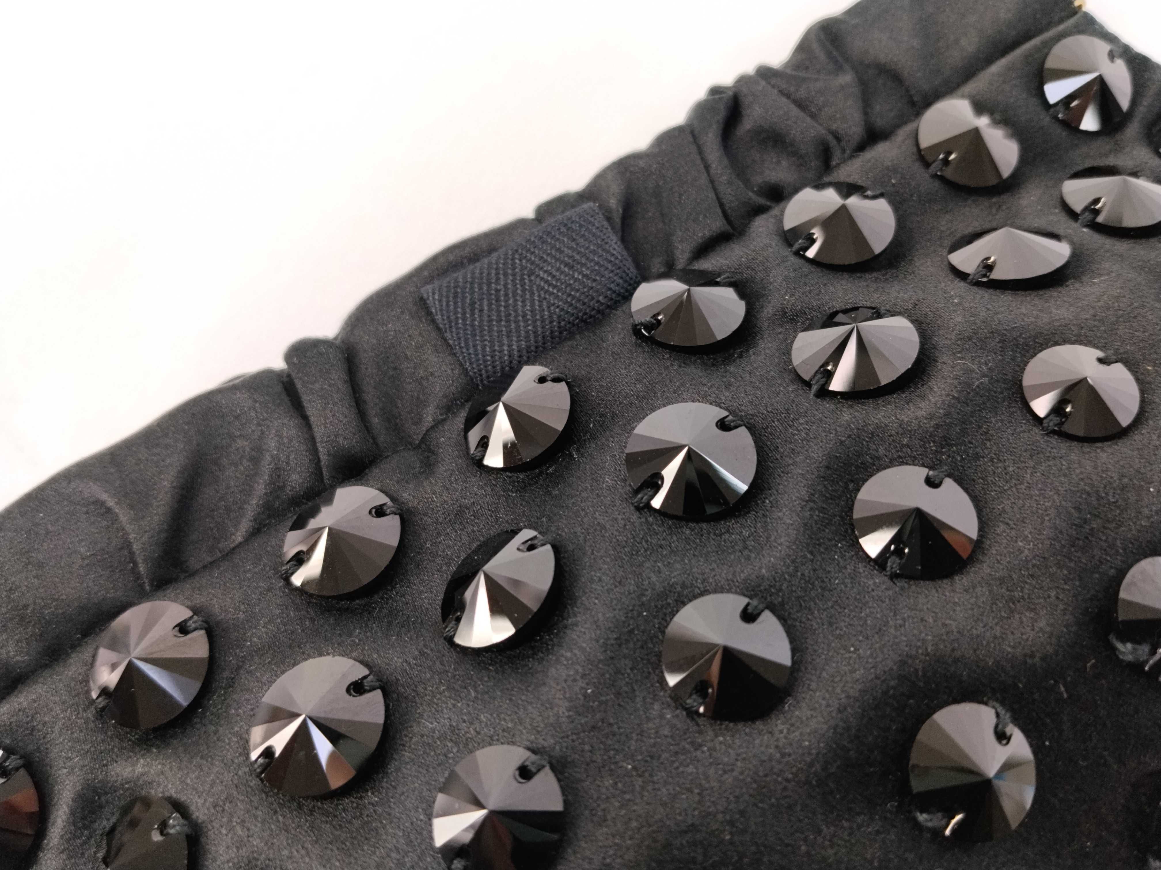 Satin Studded Shoulder Bag — view 13