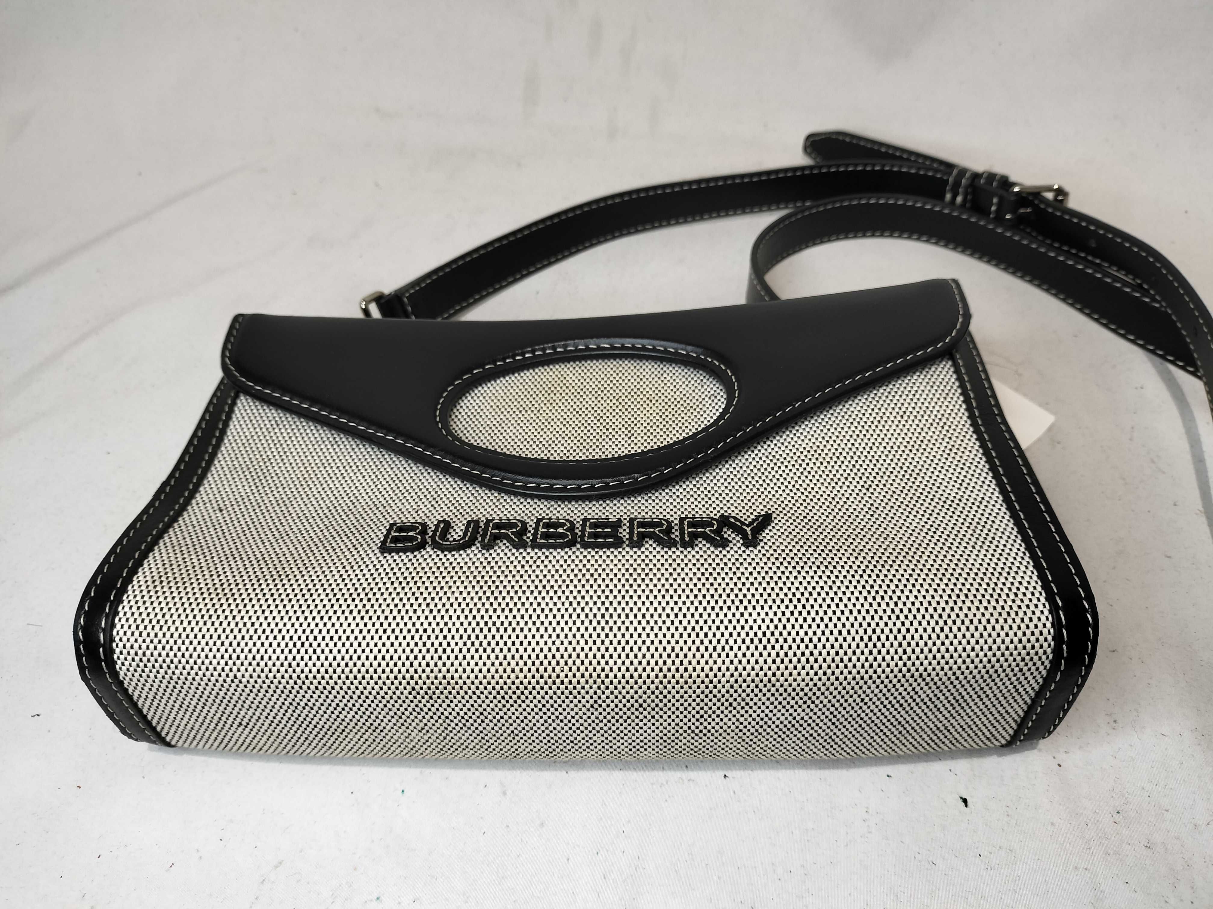 Horseferry Leather Canvas Shoulder Bag — view 8