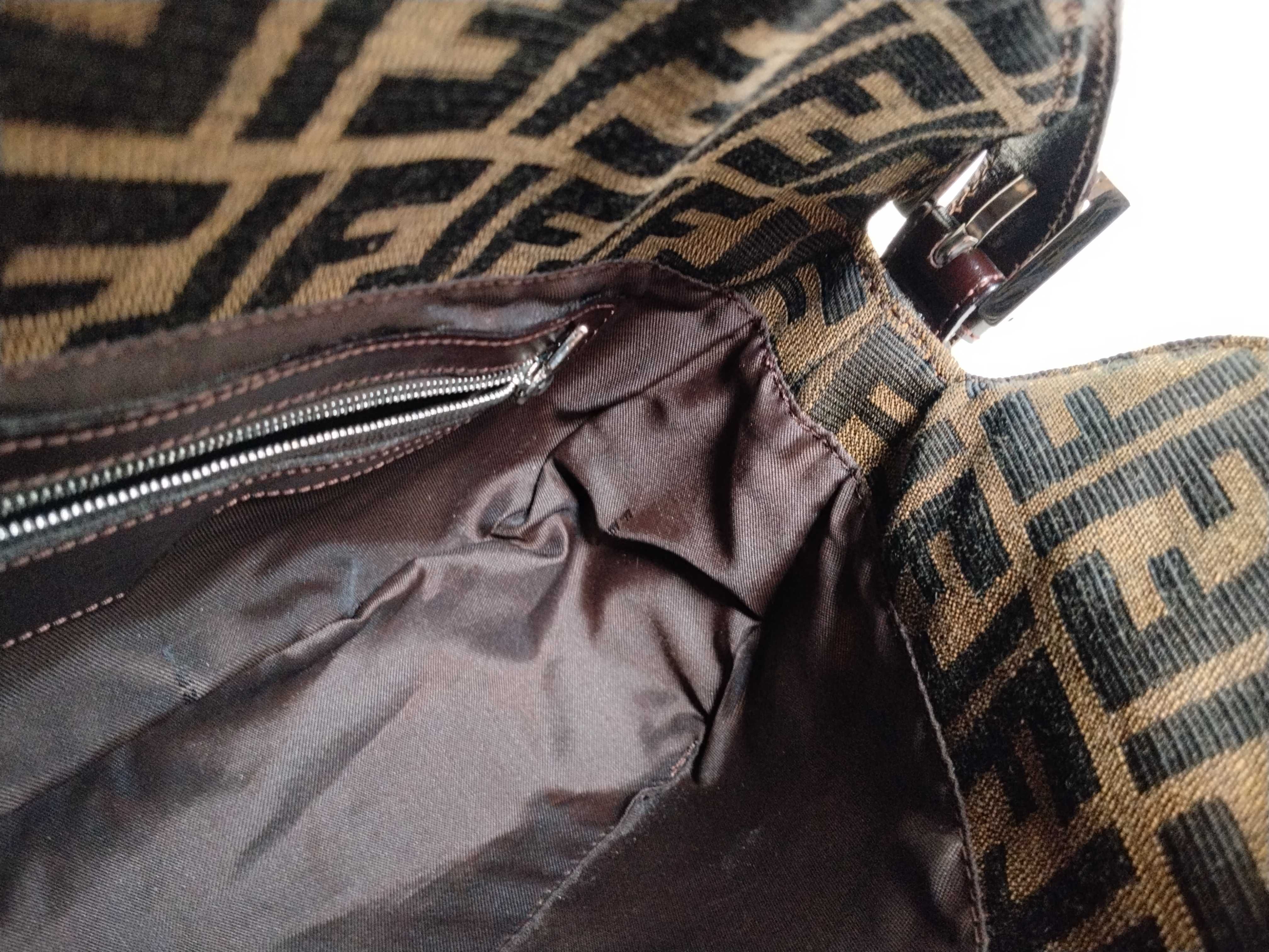 Zucca pattern Fendi Zucca Mamma Bucket handbag — view 11
