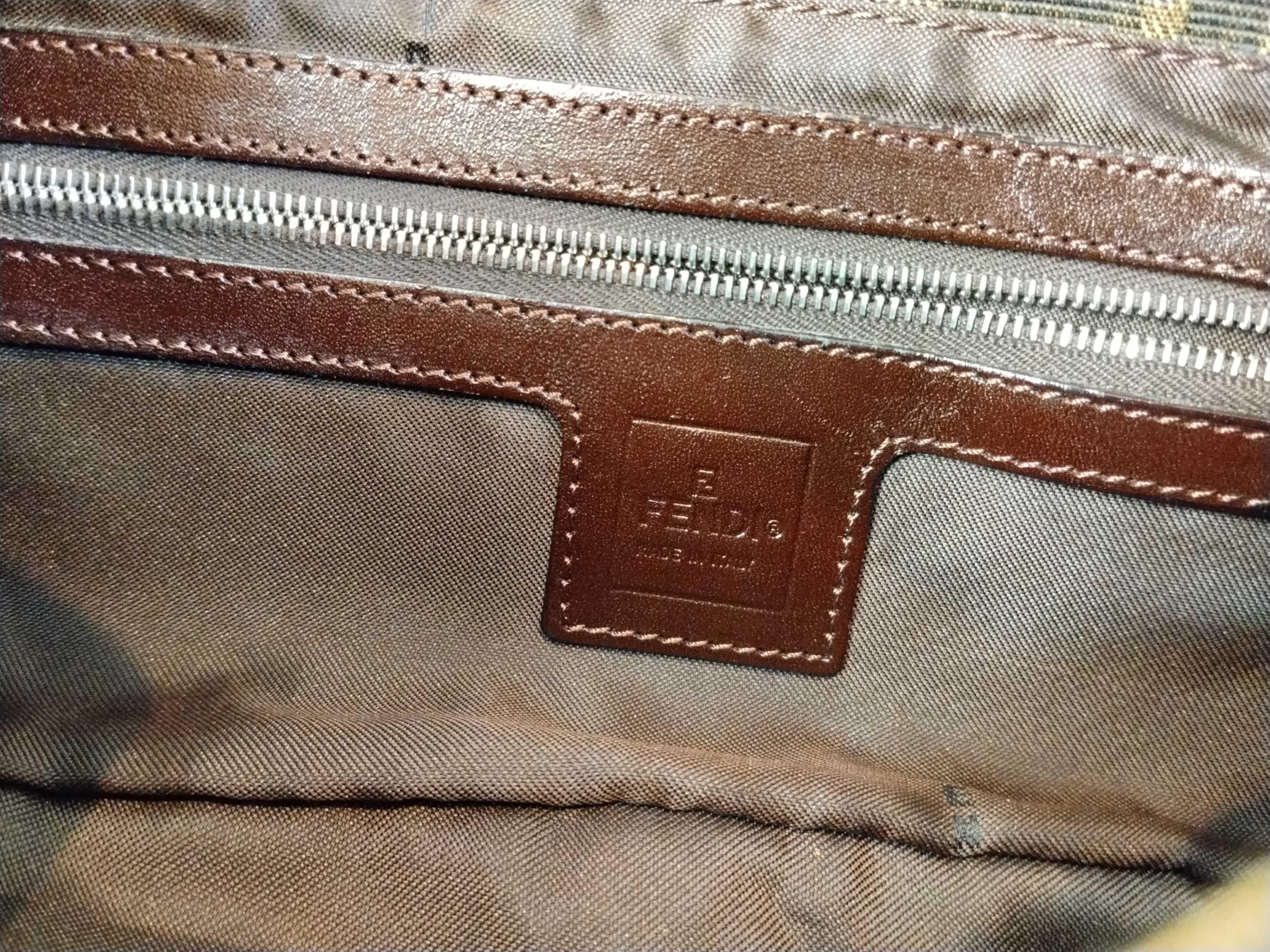 Zucca pattern Fendi Zucca Mamma Bucket handbag — view 12