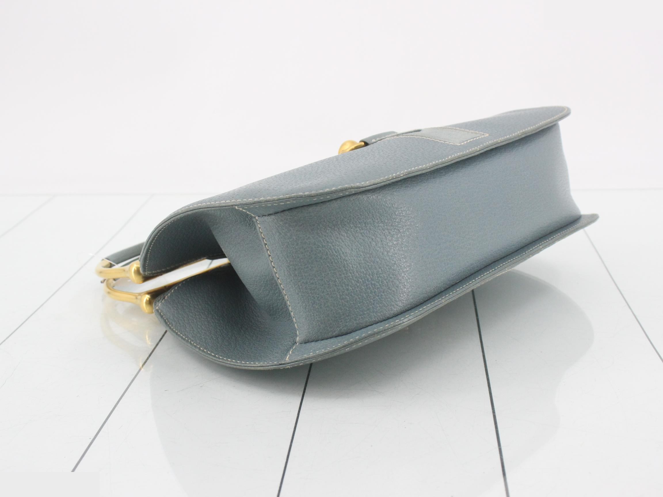 Horsebit Leather Handbag — view 5