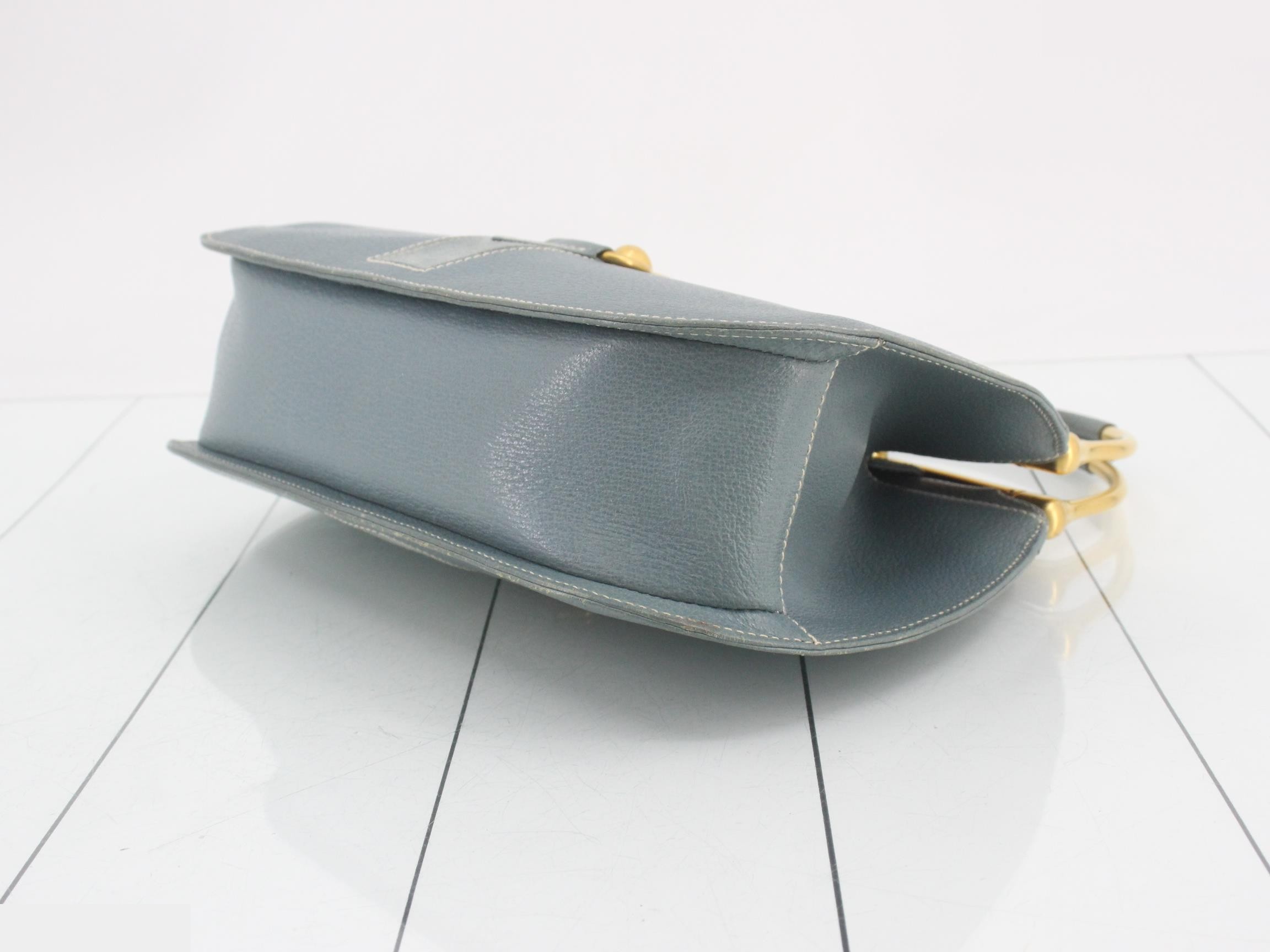 Horsebit Leather Handbag — view 6