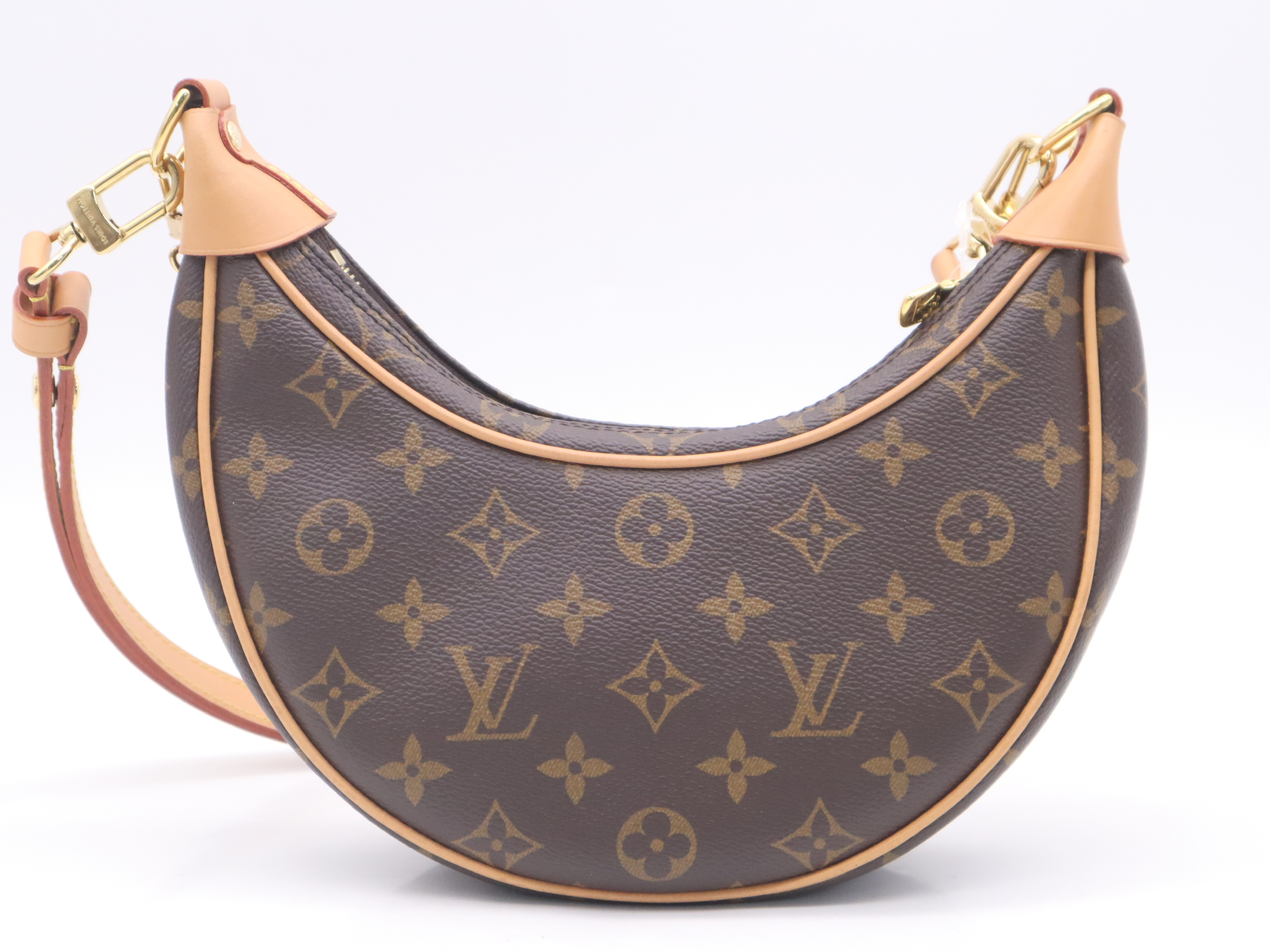 M81098 Monogram Canvas Loop Shoulder Bag with 2 Shoulder Straps — view 2
