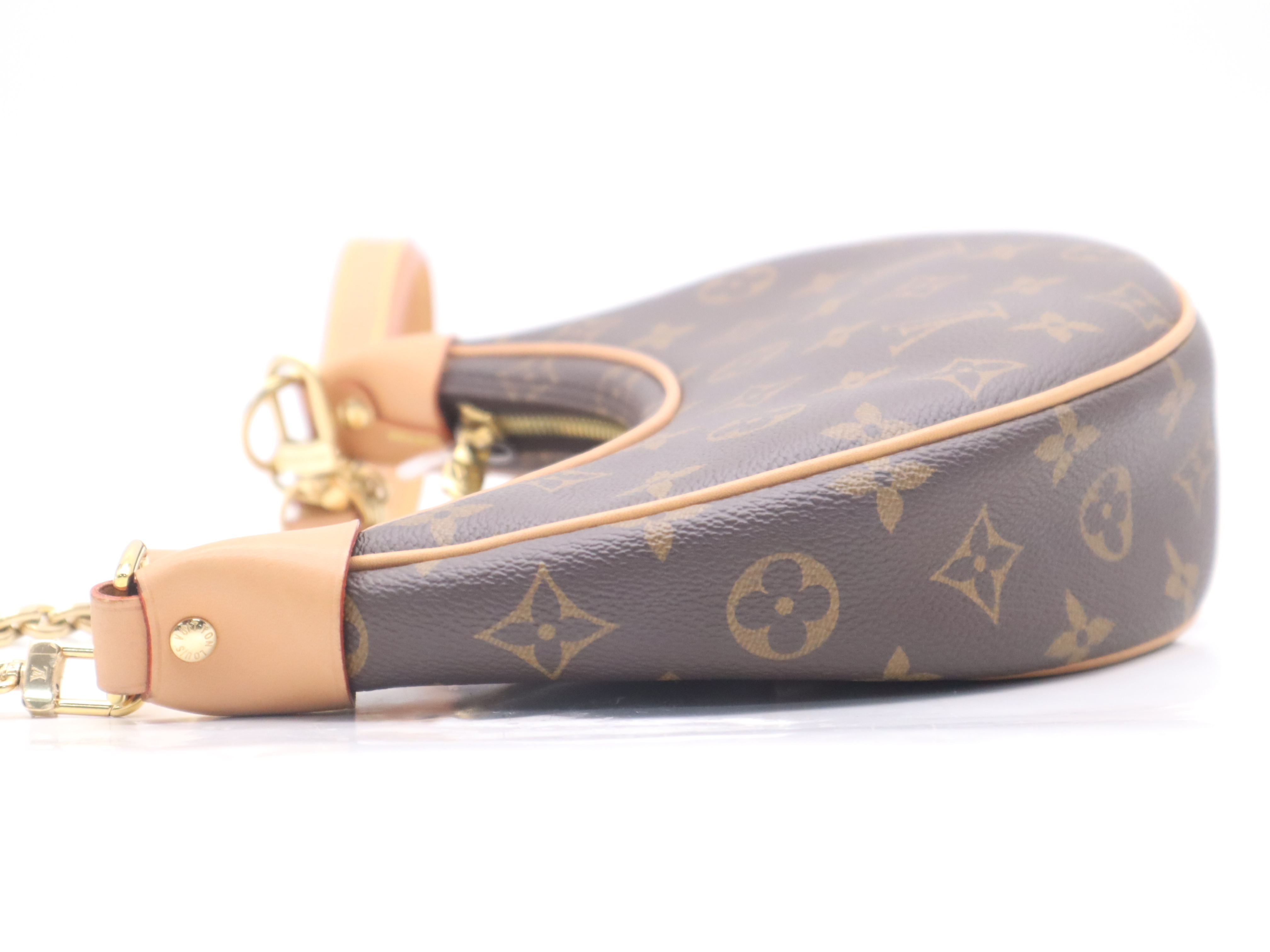 M81098 Monogram Canvas Loop Shoulder Bag with 2 Shoulder Straps — view 3