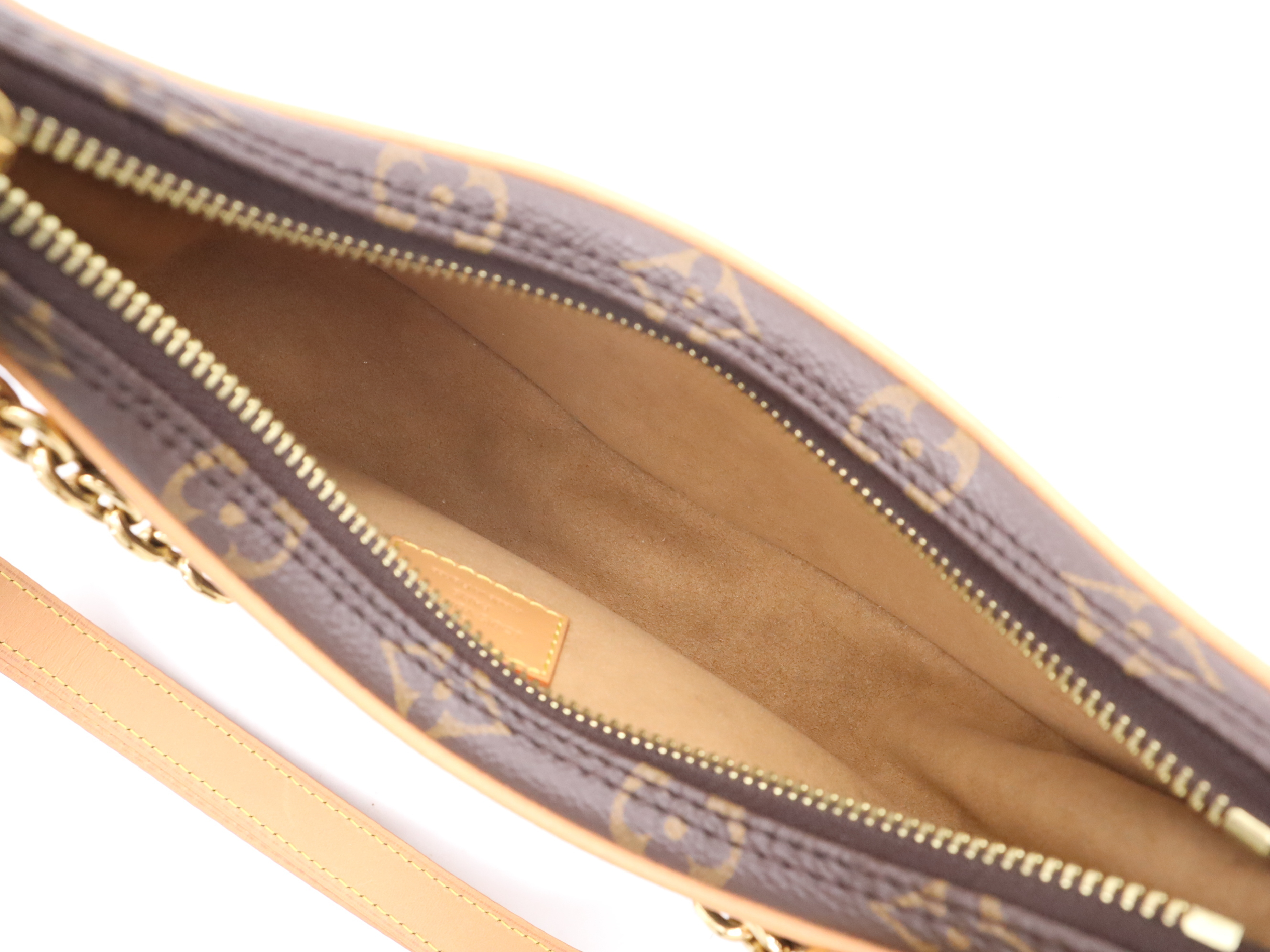 M81098 Monogram Canvas Loop Shoulder Bag with 2 Shoulder Straps — view 9