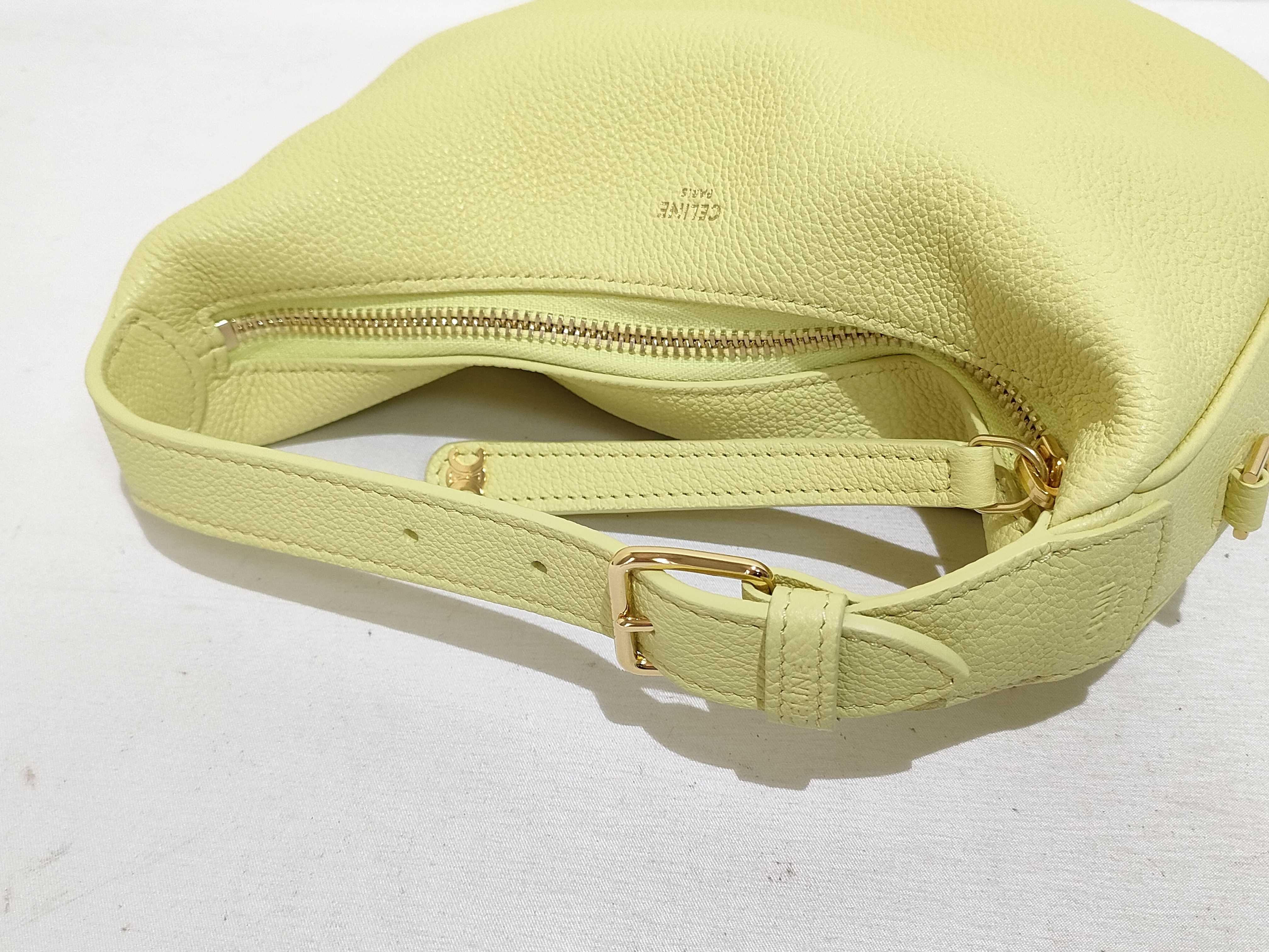 Teen Lulu Yellow Leather Shoulder Bag — view 3