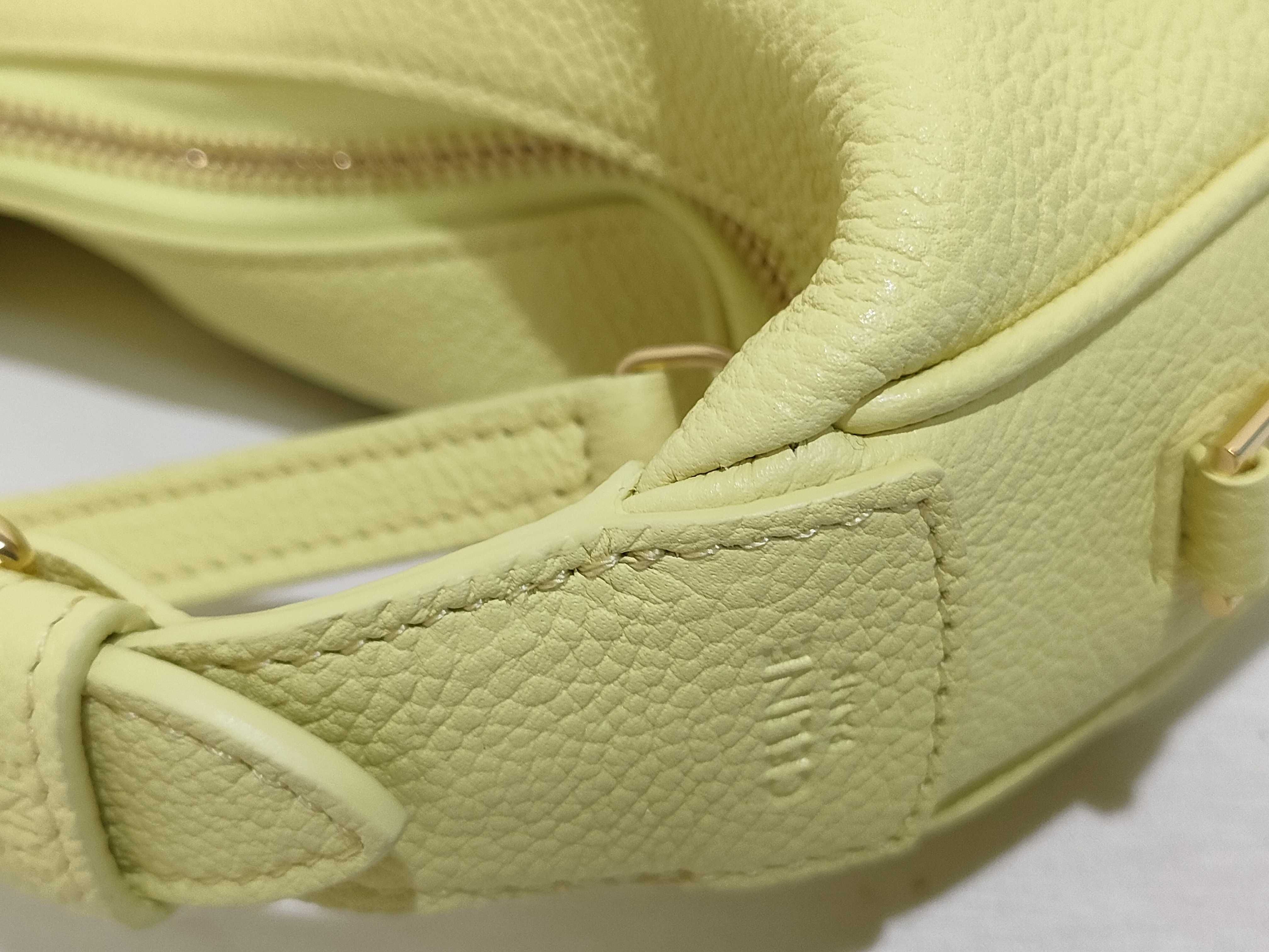 Teen Lulu Yellow Leather Shoulder Bag — view 5
