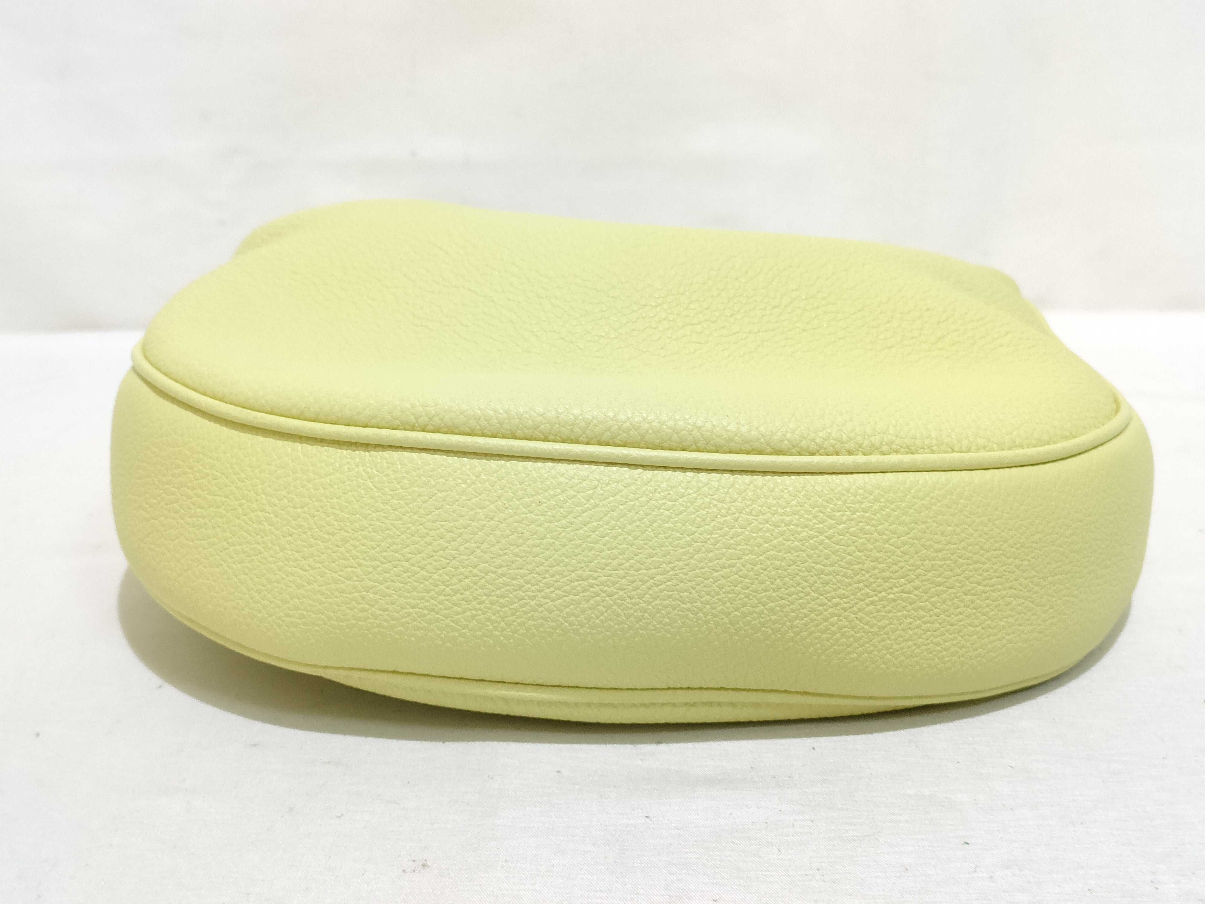 Teen Lulu Yellow Leather Shoulder Bag — view 7