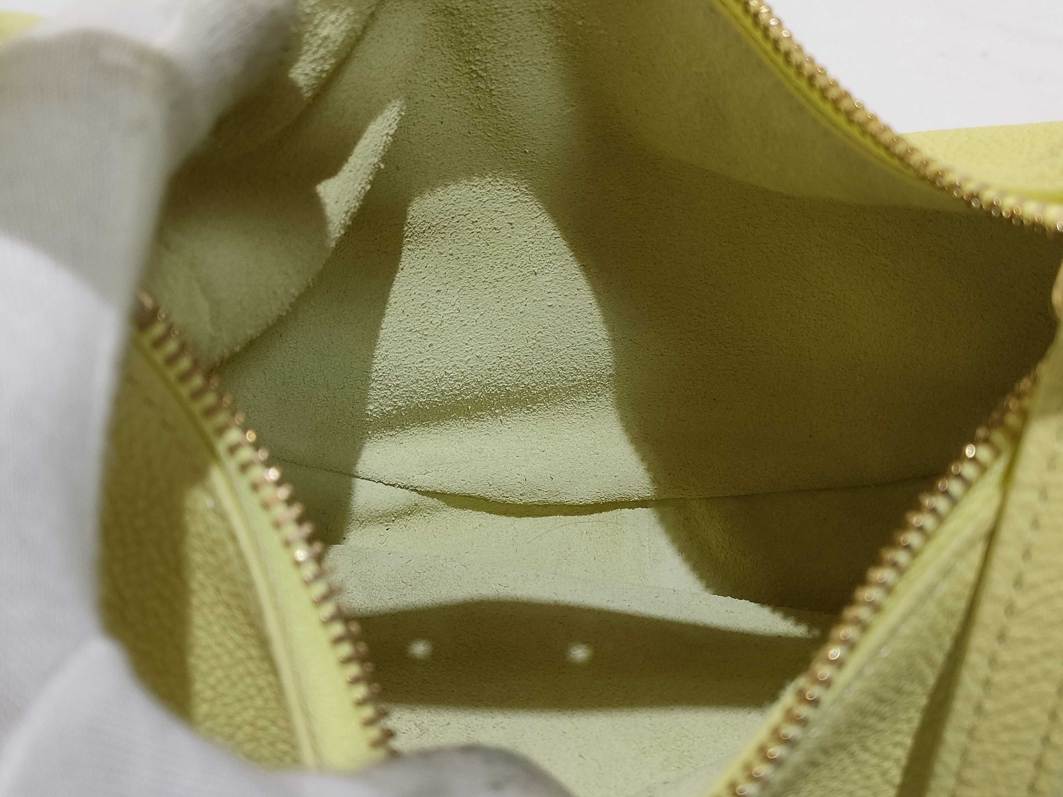 Teen Lulu Yellow Leather Shoulder Bag — view 9