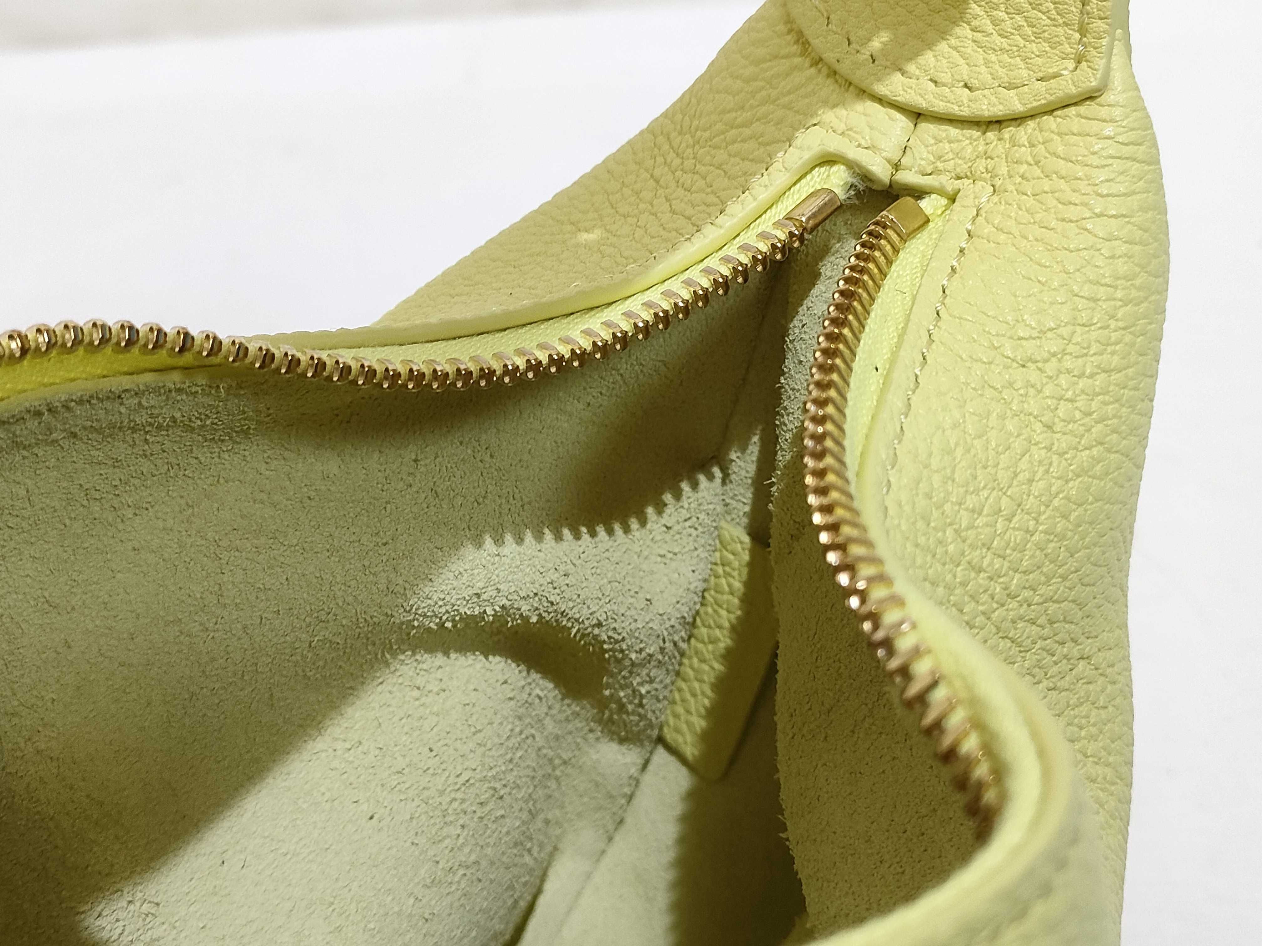Teen Lulu Yellow Leather Shoulder Bag — view 10