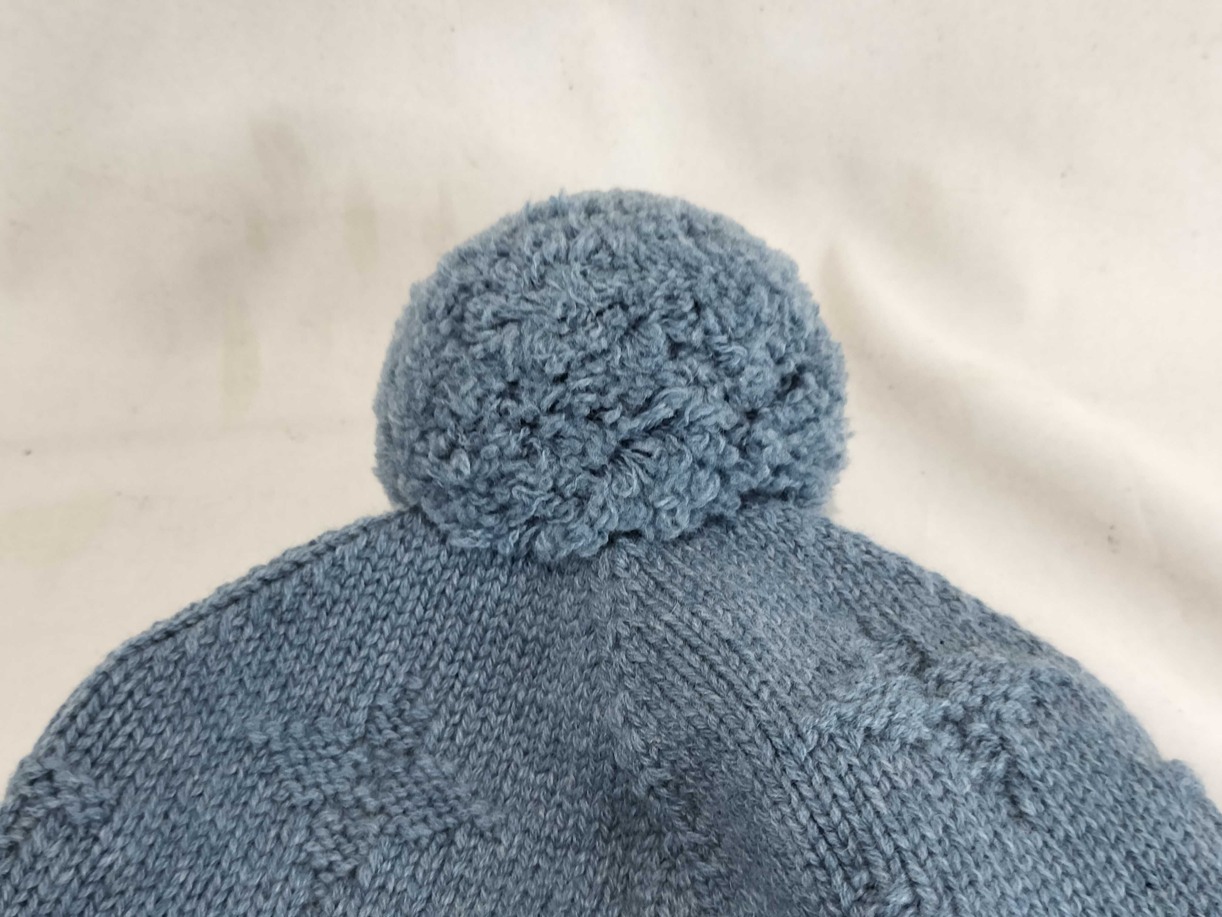 Knit Cap Cashmere Blue Box Included Handbag — view 7