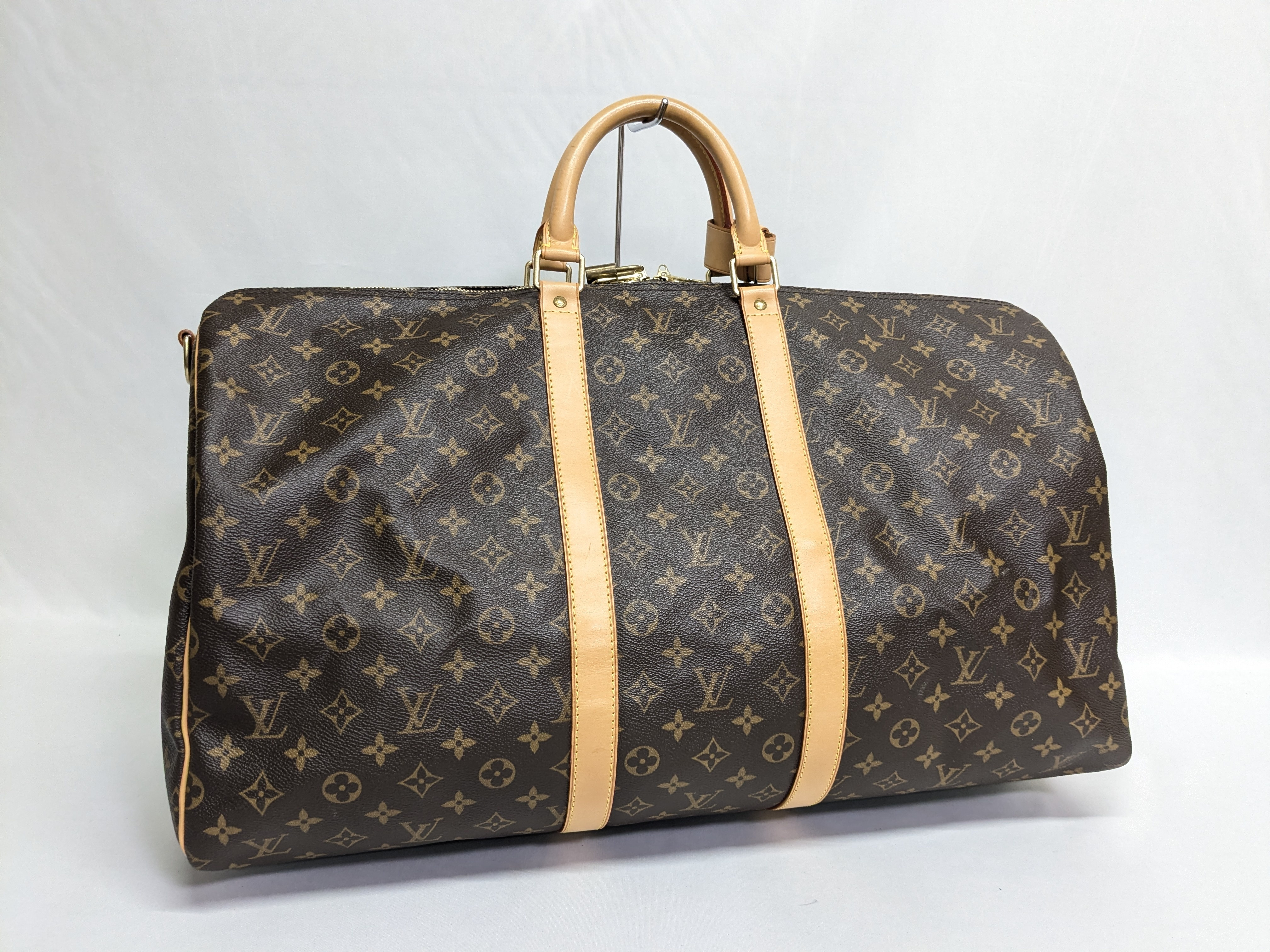LV Monogram Keepall Bandoulière 55 Boston Bag — view 2