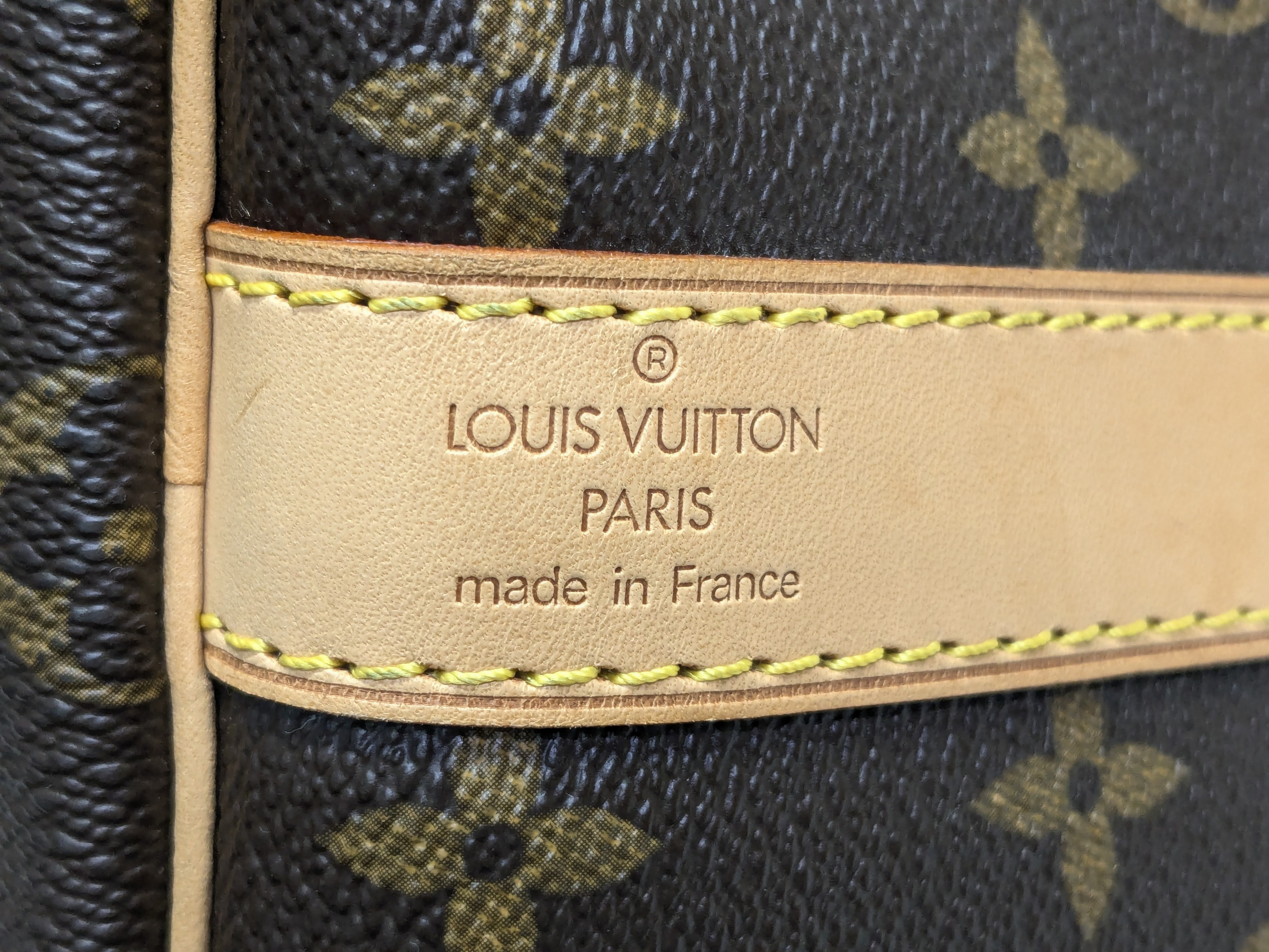LV Monogram Keepall Bandoulière 55 Boston Bag — view 9