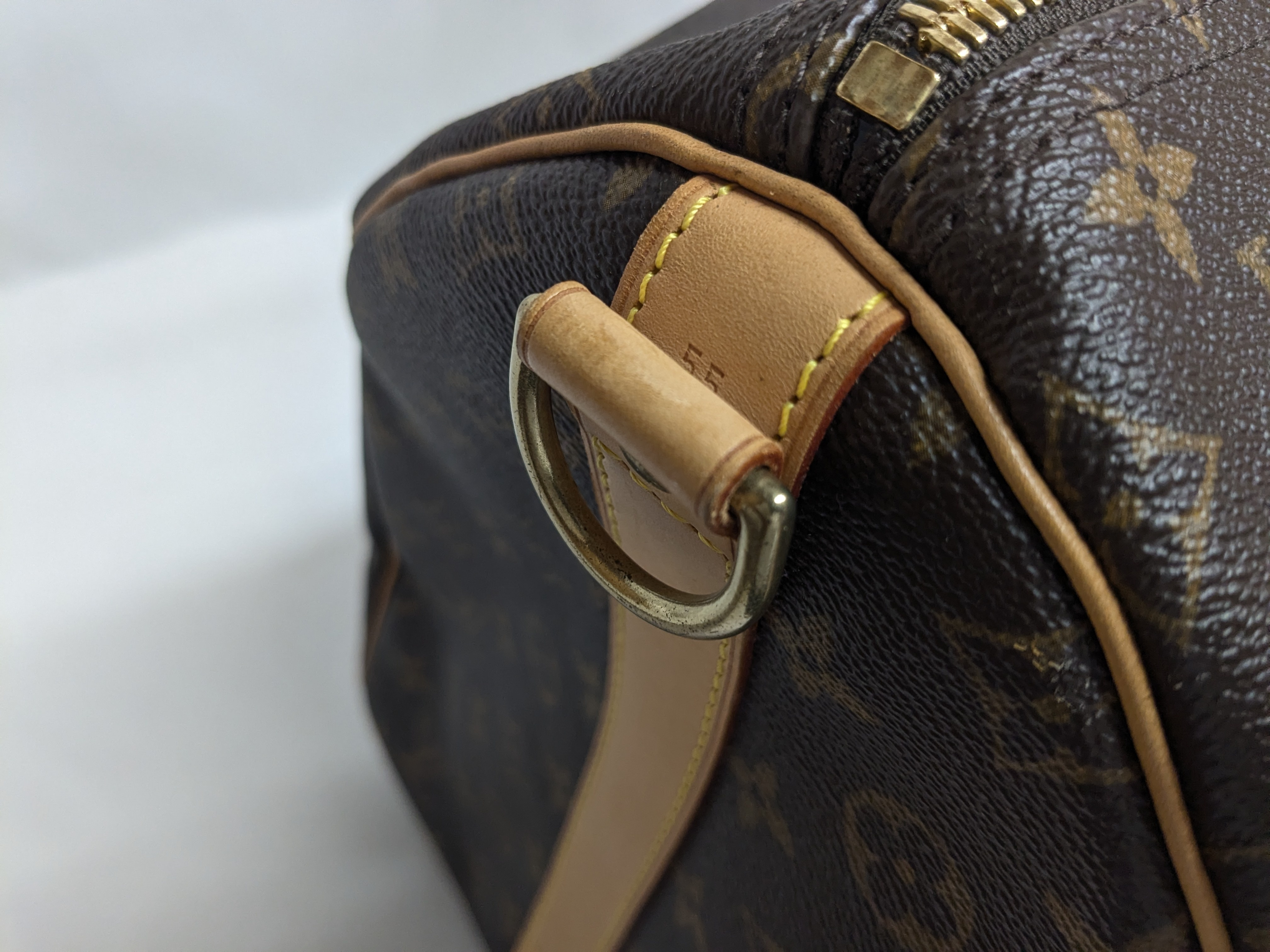 LV Monogram Keepall Bandoulière 55 Boston Bag — view 10