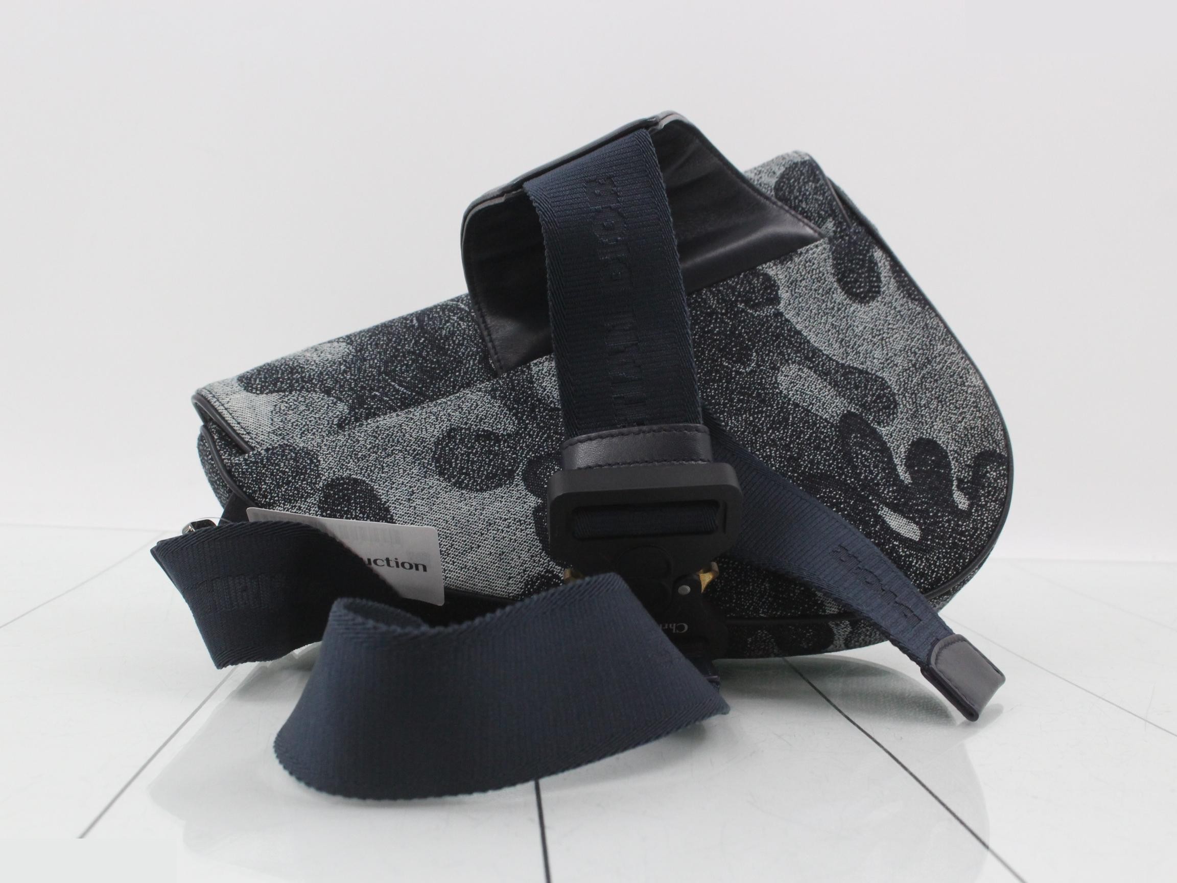 Peter Doig Collaboration Saddle Denim Waist Bag — view 2