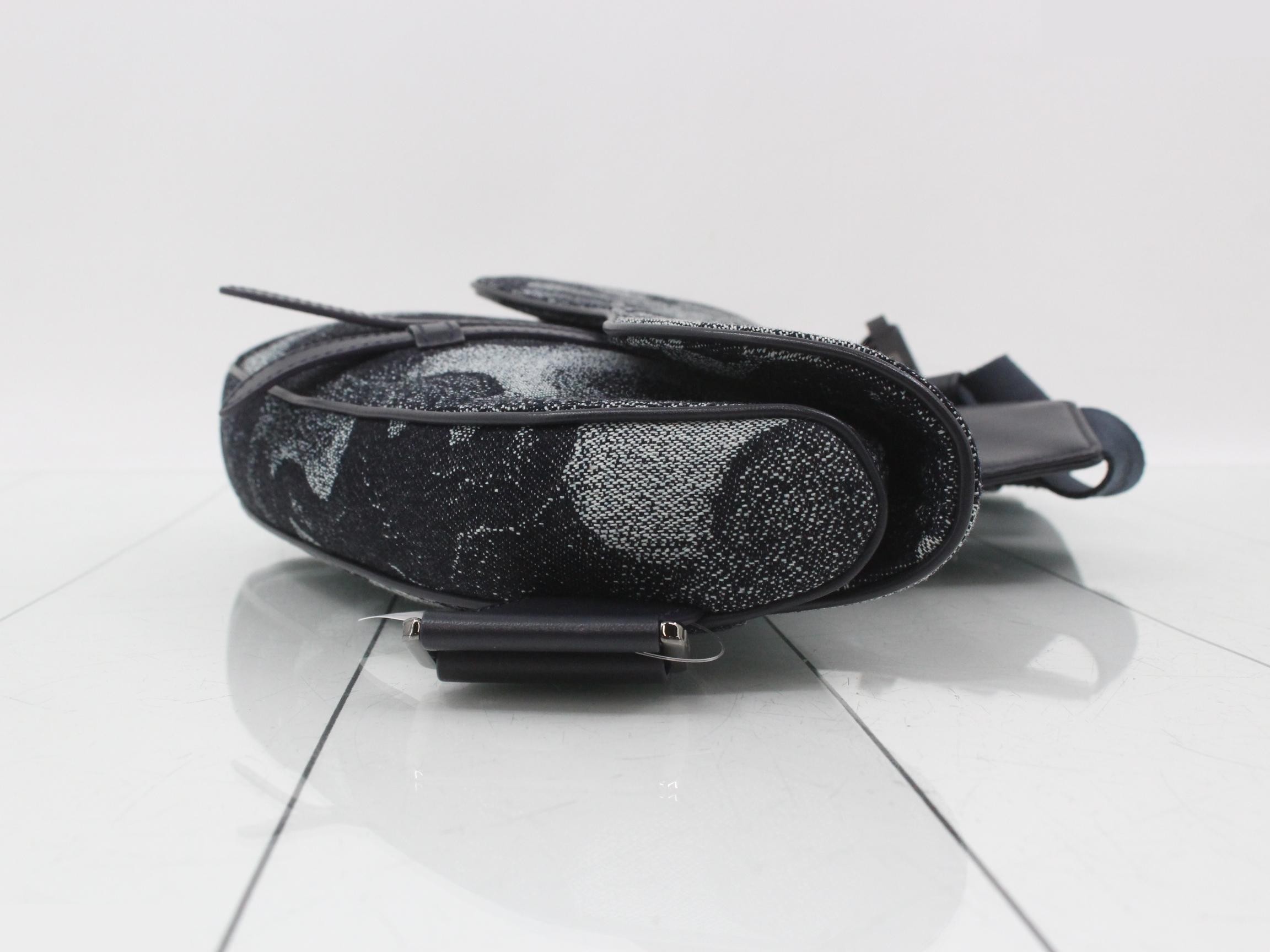 Peter Doig Collaboration Saddle Denim Waist Bag — view 3