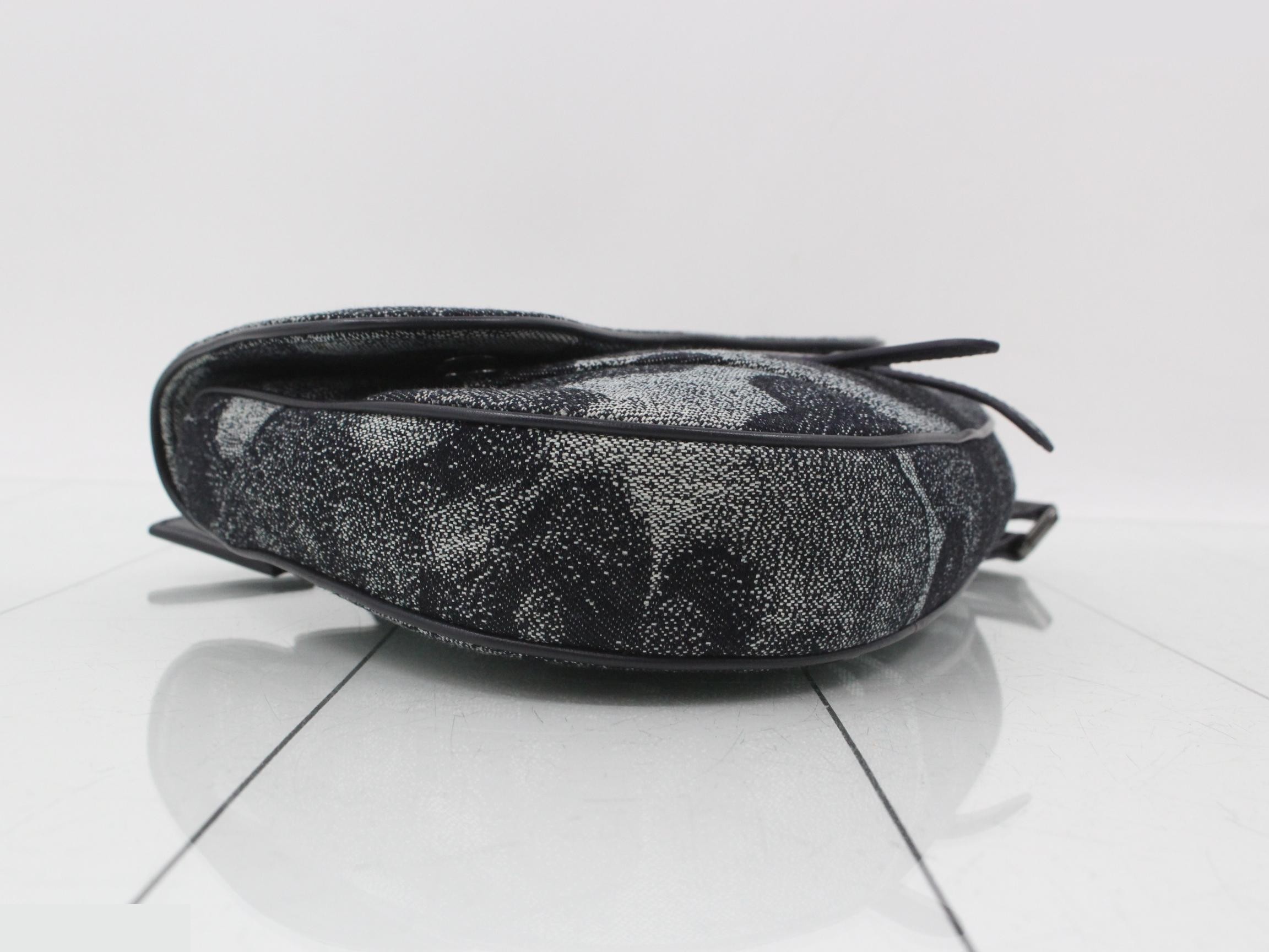 Peter Doig Collaboration Saddle Denim Waist Bag — view 5